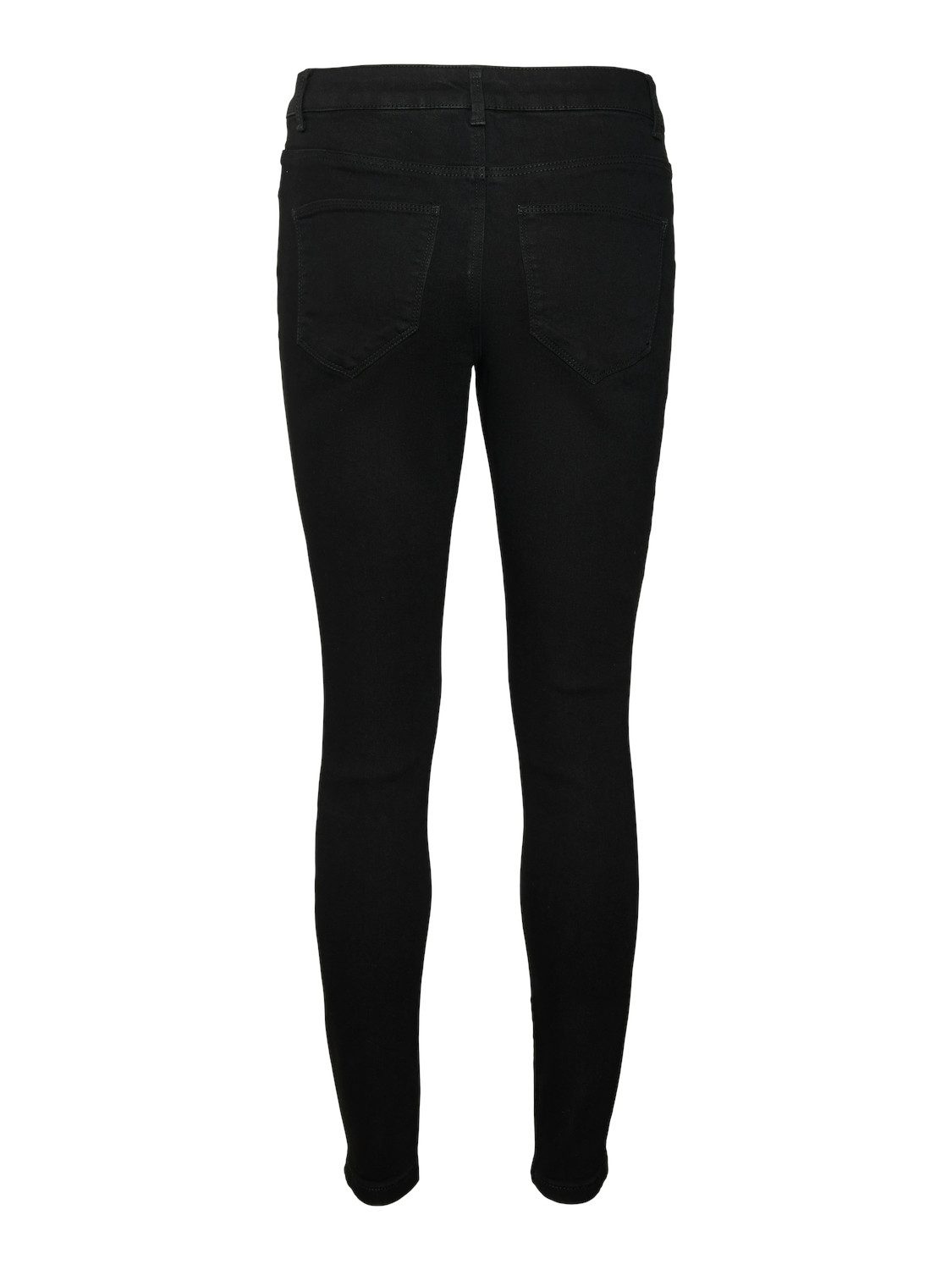 Vero Moda Skinny fit jeans VMELLY MR SKINNY JEANS BLK NOOS