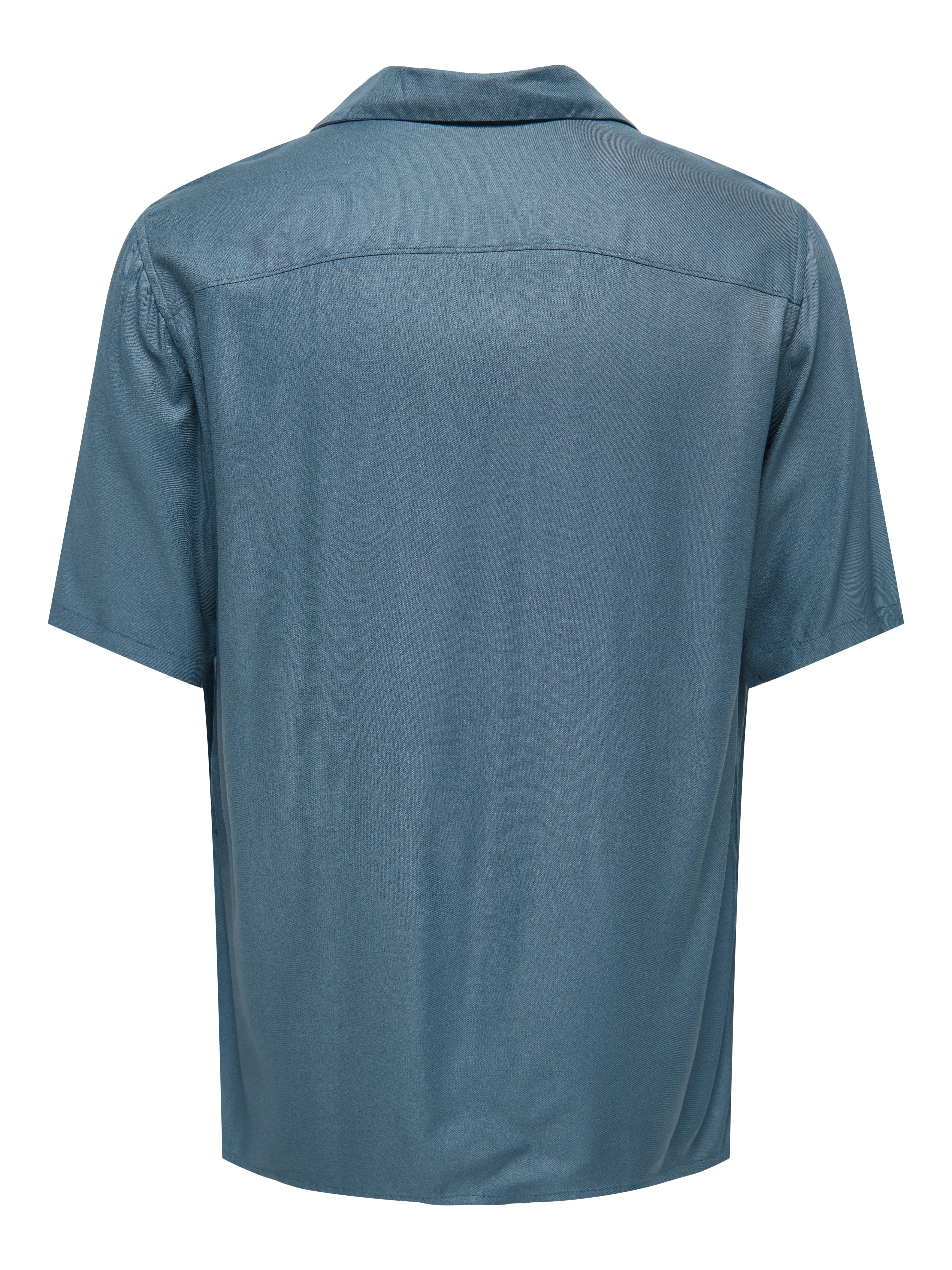 ONLY & SONS Overhemd met korte mouwen ONSDASH LIFE REG VISC RES SS SHIRT