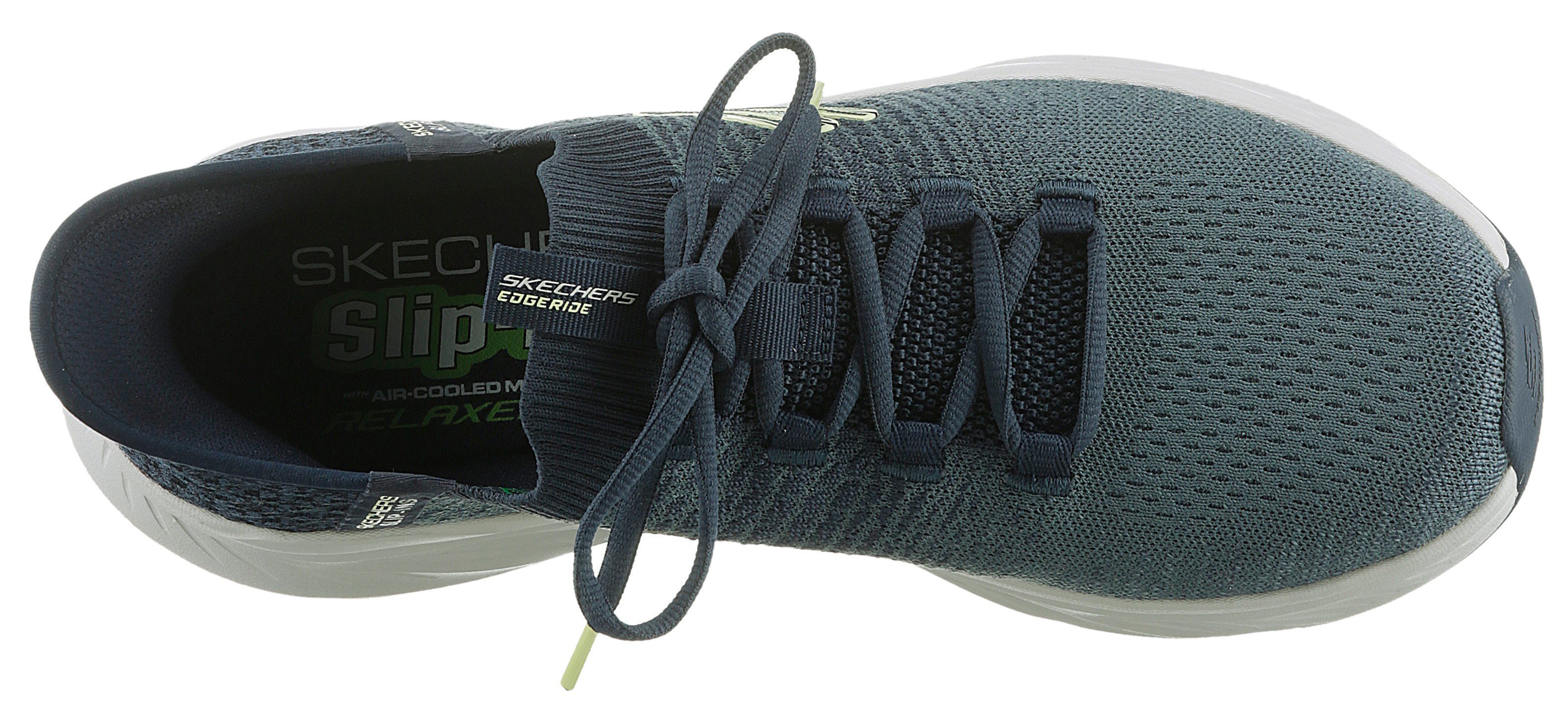 Skechers Slip-on sneakers Edgeride - Raygo , instapschoen, vrijetijdsschoen met elastische stretch-fit technologie