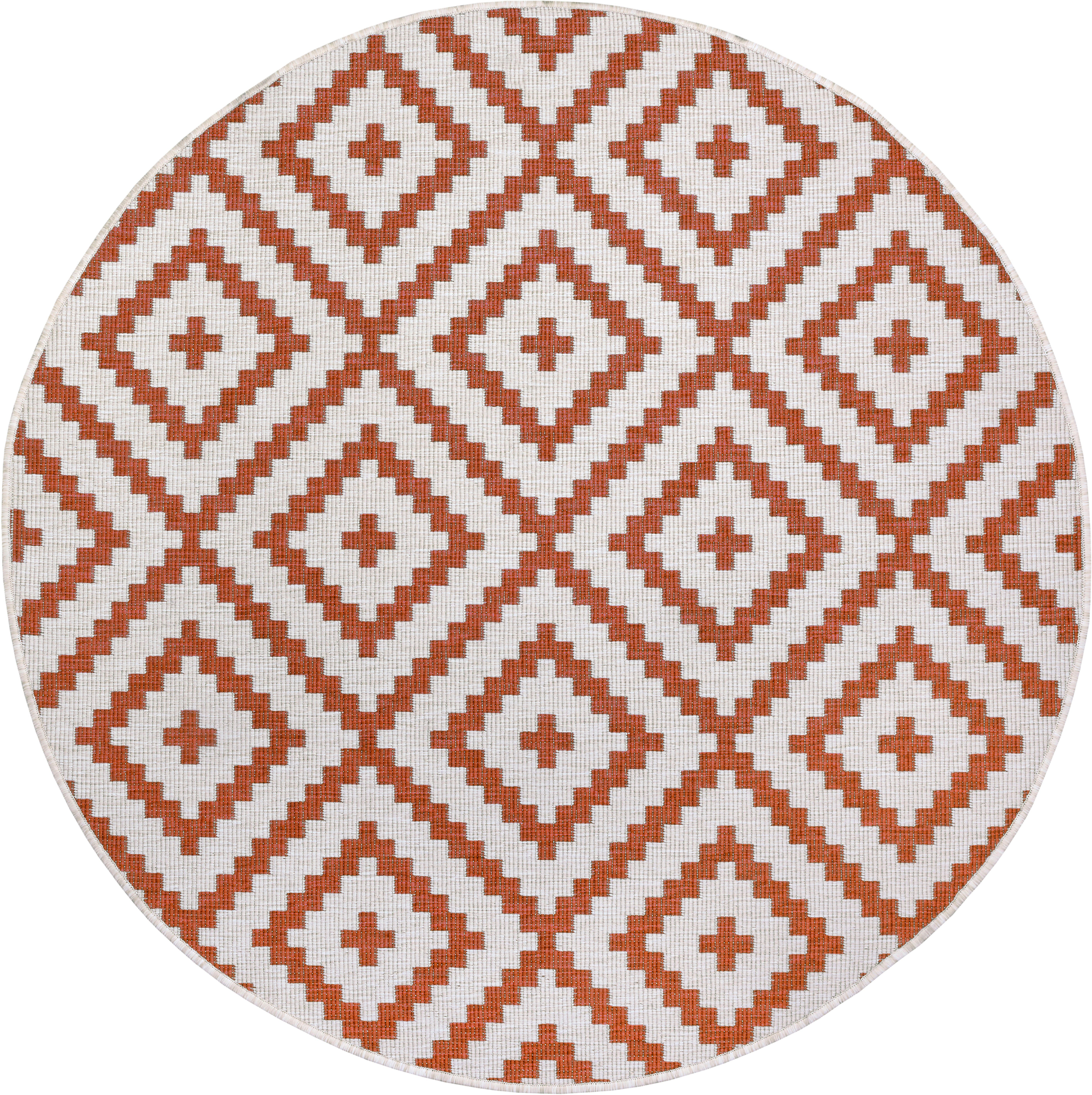 my home Vloerkleed Ronda tweezijdig te gebruiken kleed Sisal-look, platweefsel, in- en outdoor, geometrisch boho design