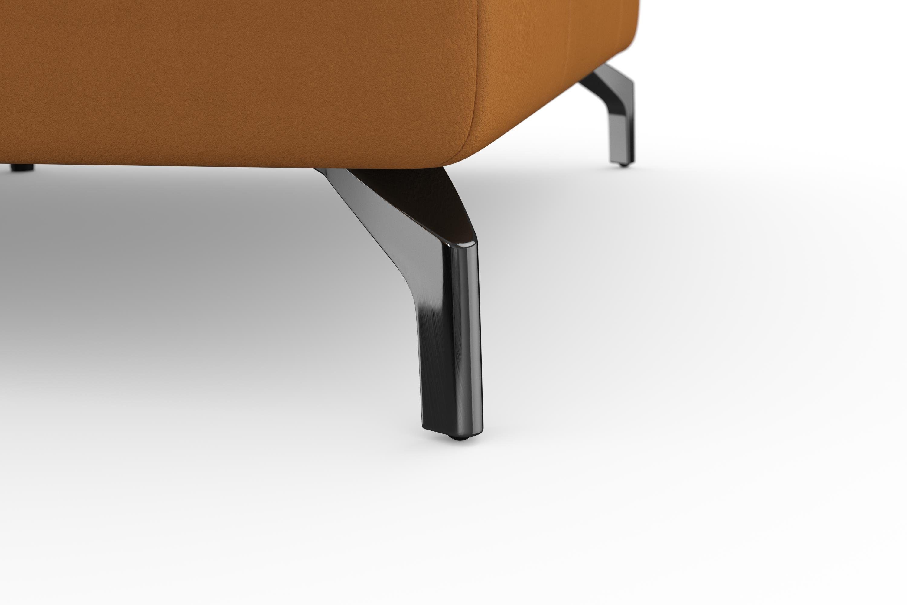 sit&more Hoekbank Bendigo L-vorm inclusief zitdiepteverstelling, bodemvrijheid 12 cm, in 2 pootkleuren