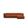 couch ♥ hoekbank vette bekleding modulaire bankset, maar ook modules voor het naar wens samenstellen van een perfecte zithoek van couch favorieten bruin