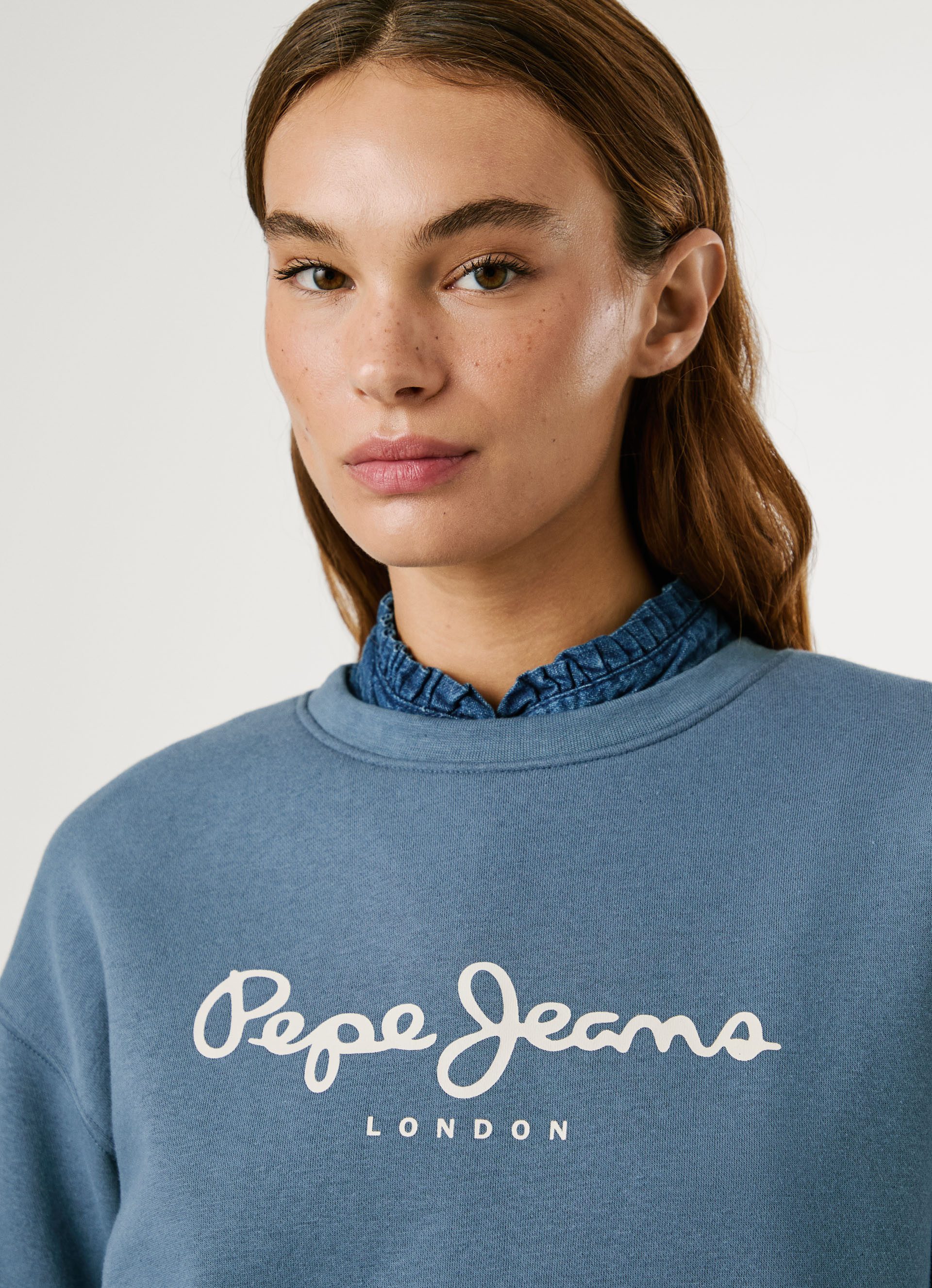 Pepe Jeans Sweatshirt BADDY met een ronde hals