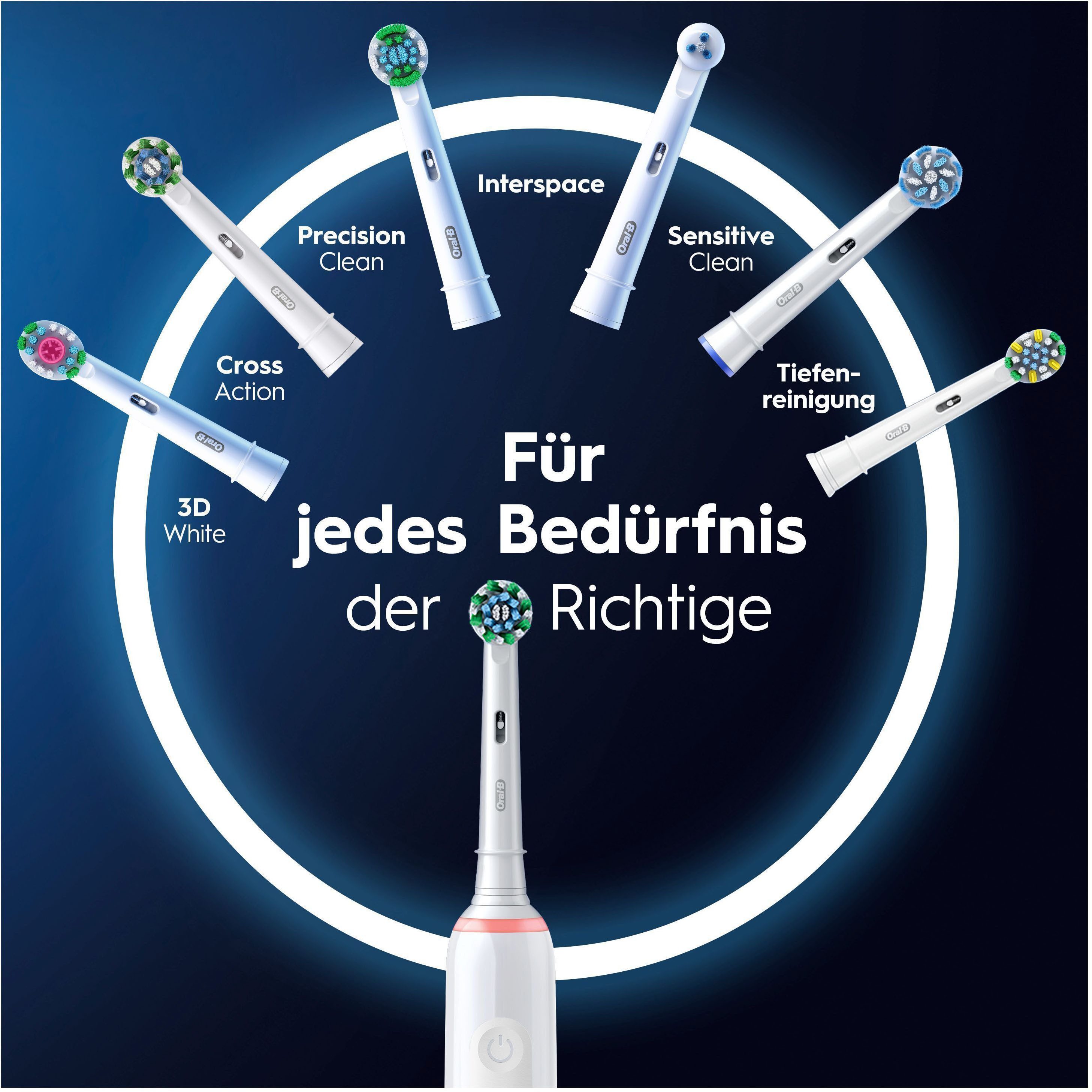 Oral B Elektrische tandenborstel Pro 3 3000 3 poetsmodi
