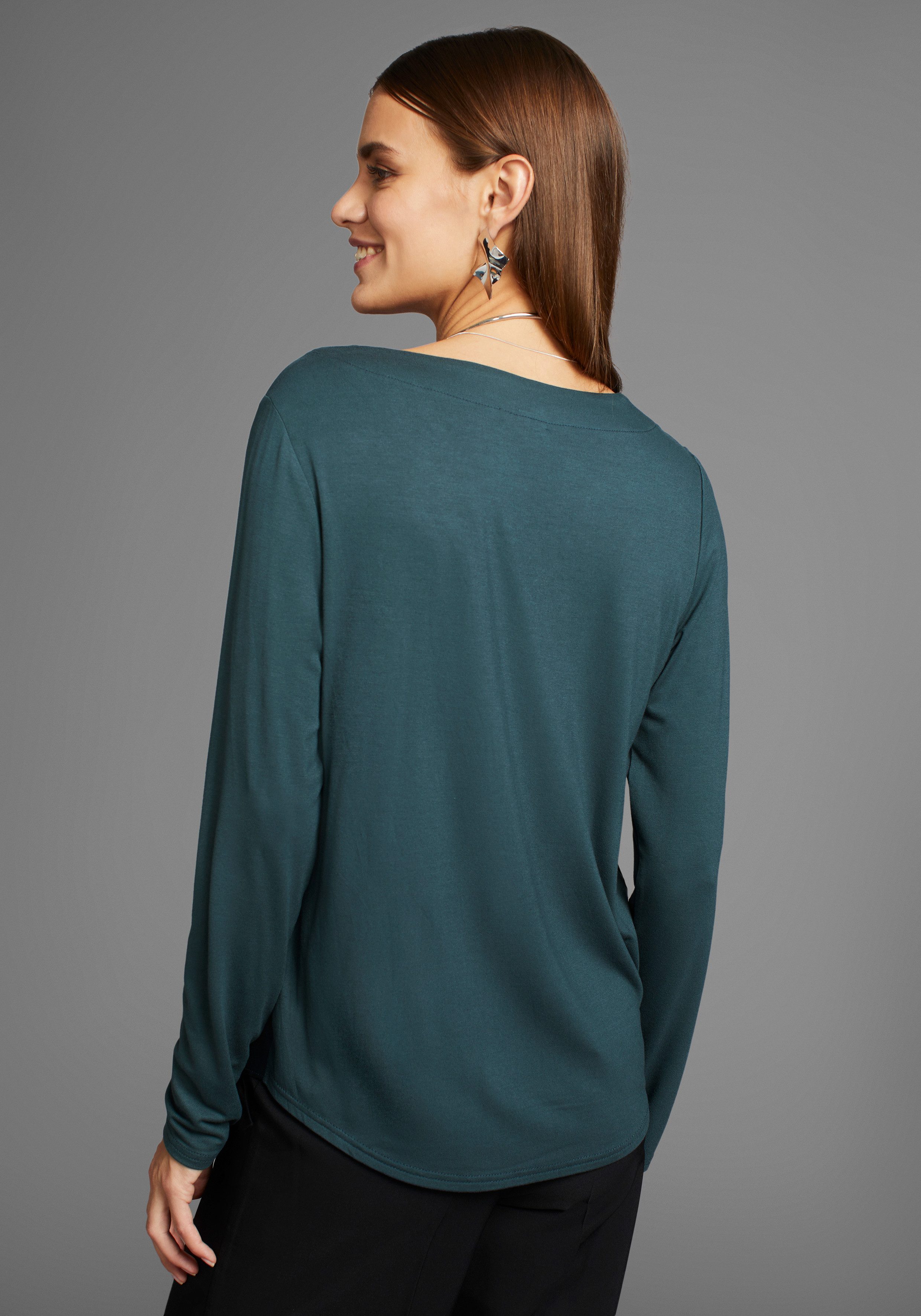 HECHTER PARIS Shirtblouse met v-hals