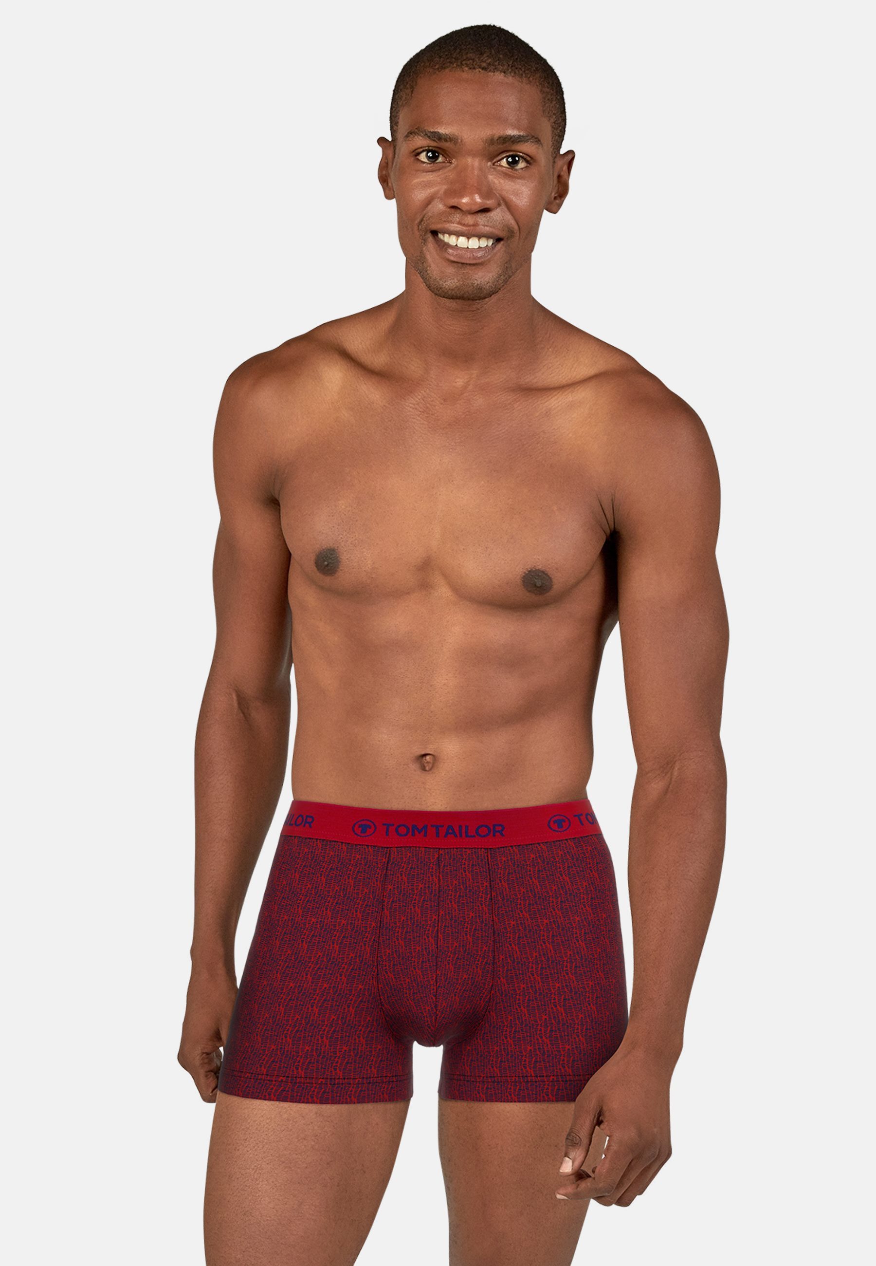 Tom Tailor Boxershort Buffer met logoband (Set van 3)