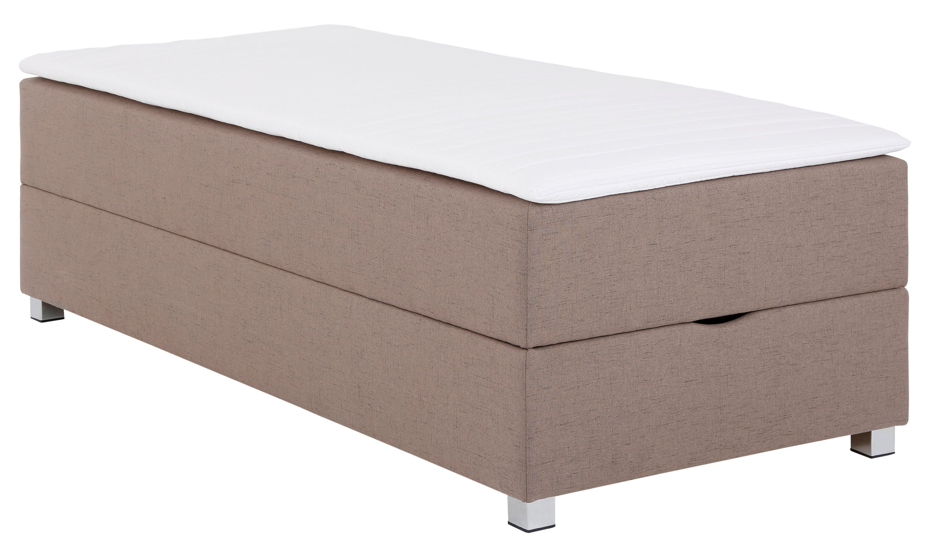INOSIGN Boxspring Alexis zonder hoofdbord - ideaal voor ruimtes met schuine plafonds, in 4 breedten