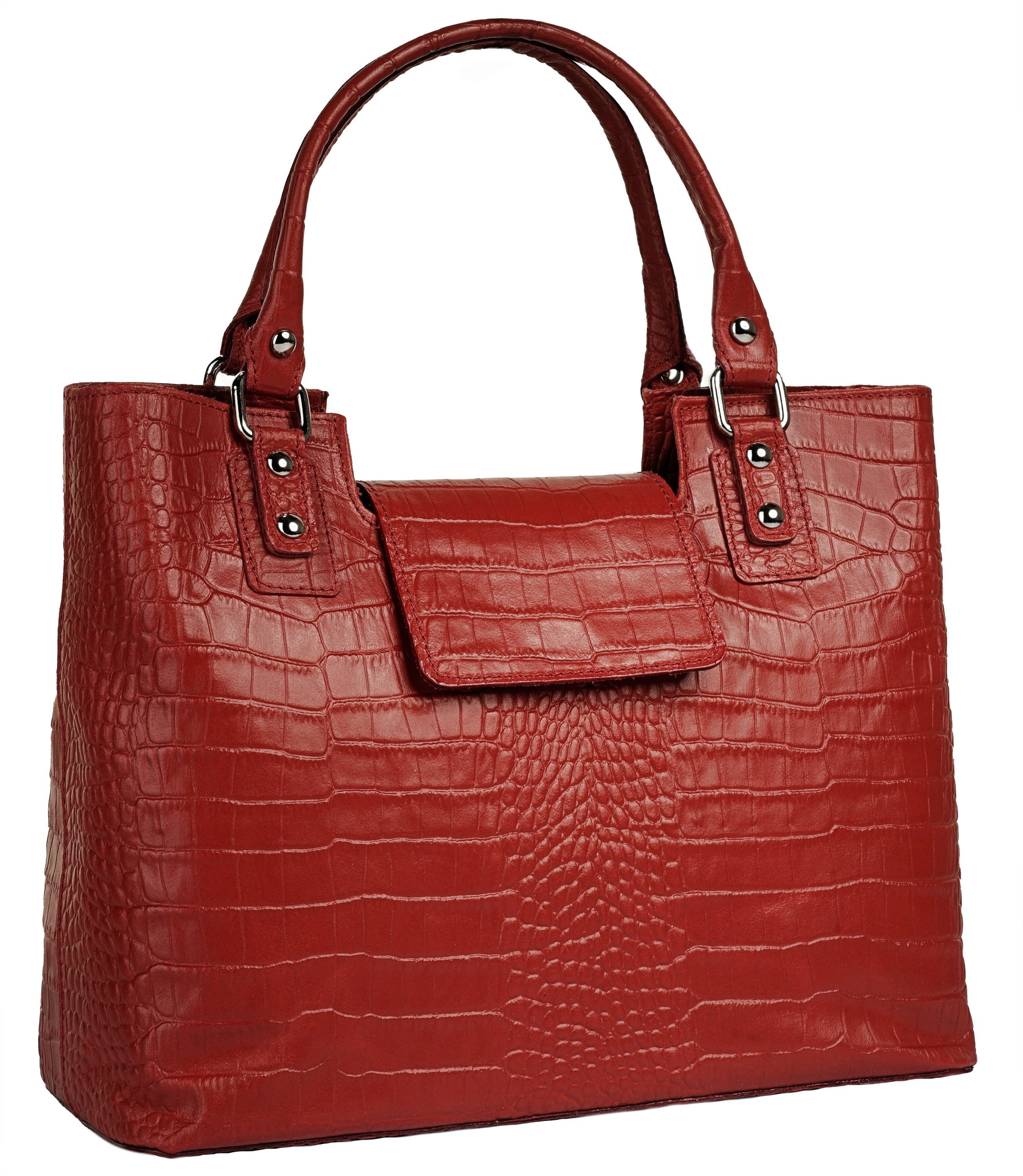 Cluty Tas echt leer, made in italy