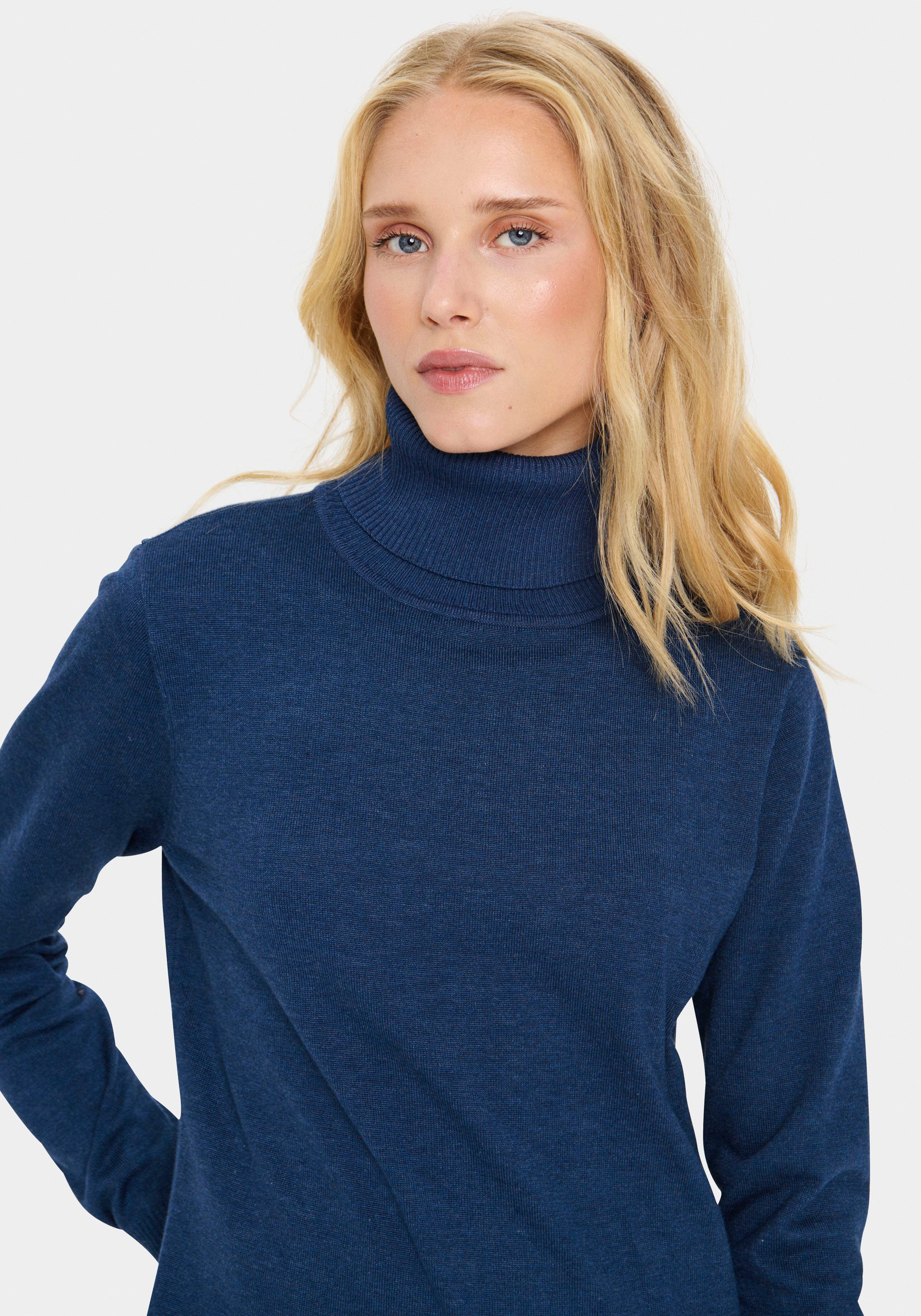 Saint Tropez Gebreide jurk U6801, MilaSZ Rollneck Dress