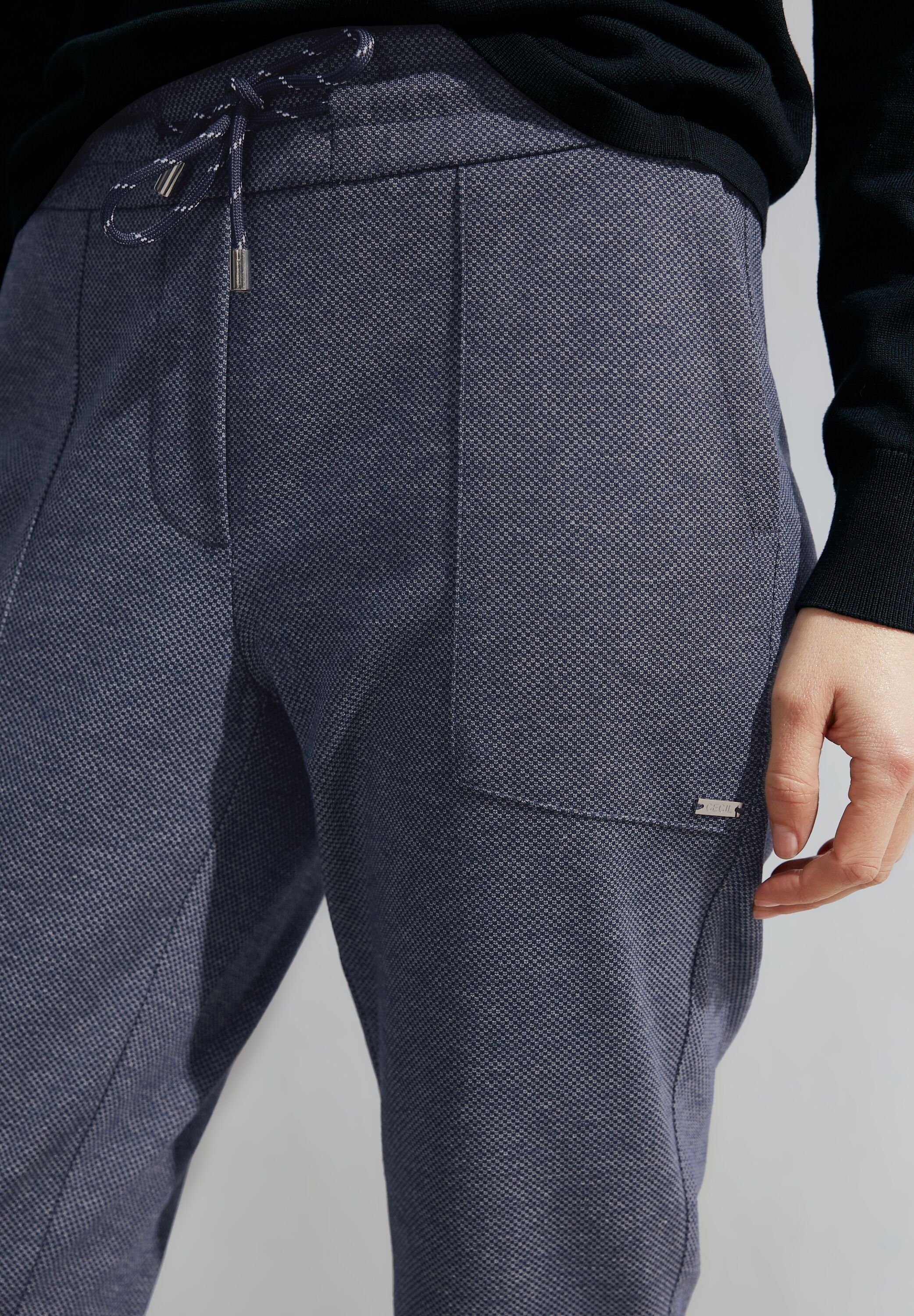 Cecil Joggingbroek in gemêleerde look