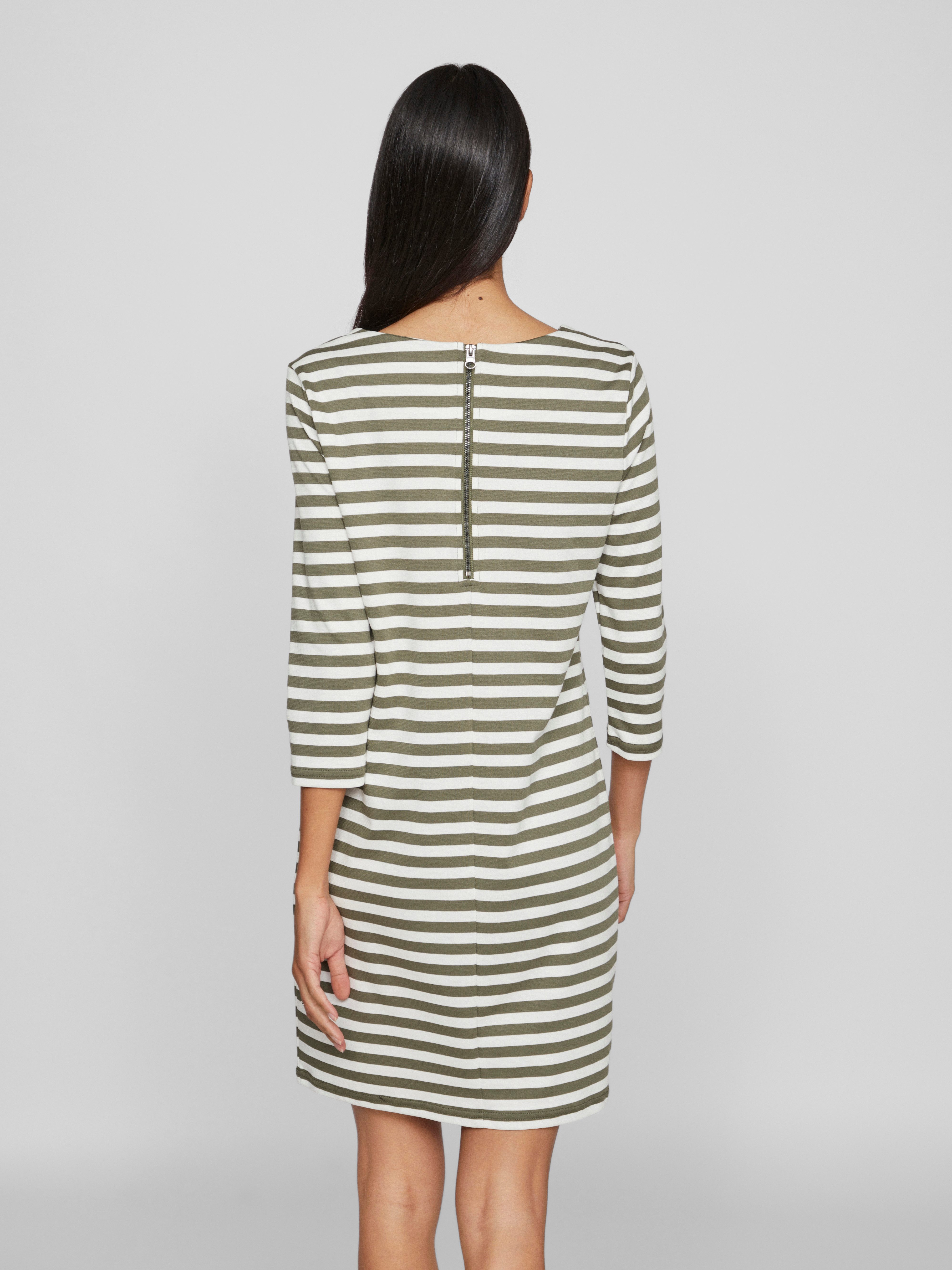 Vila Jerseyjurk VININNY 3 4 O-NECK DRESS LC