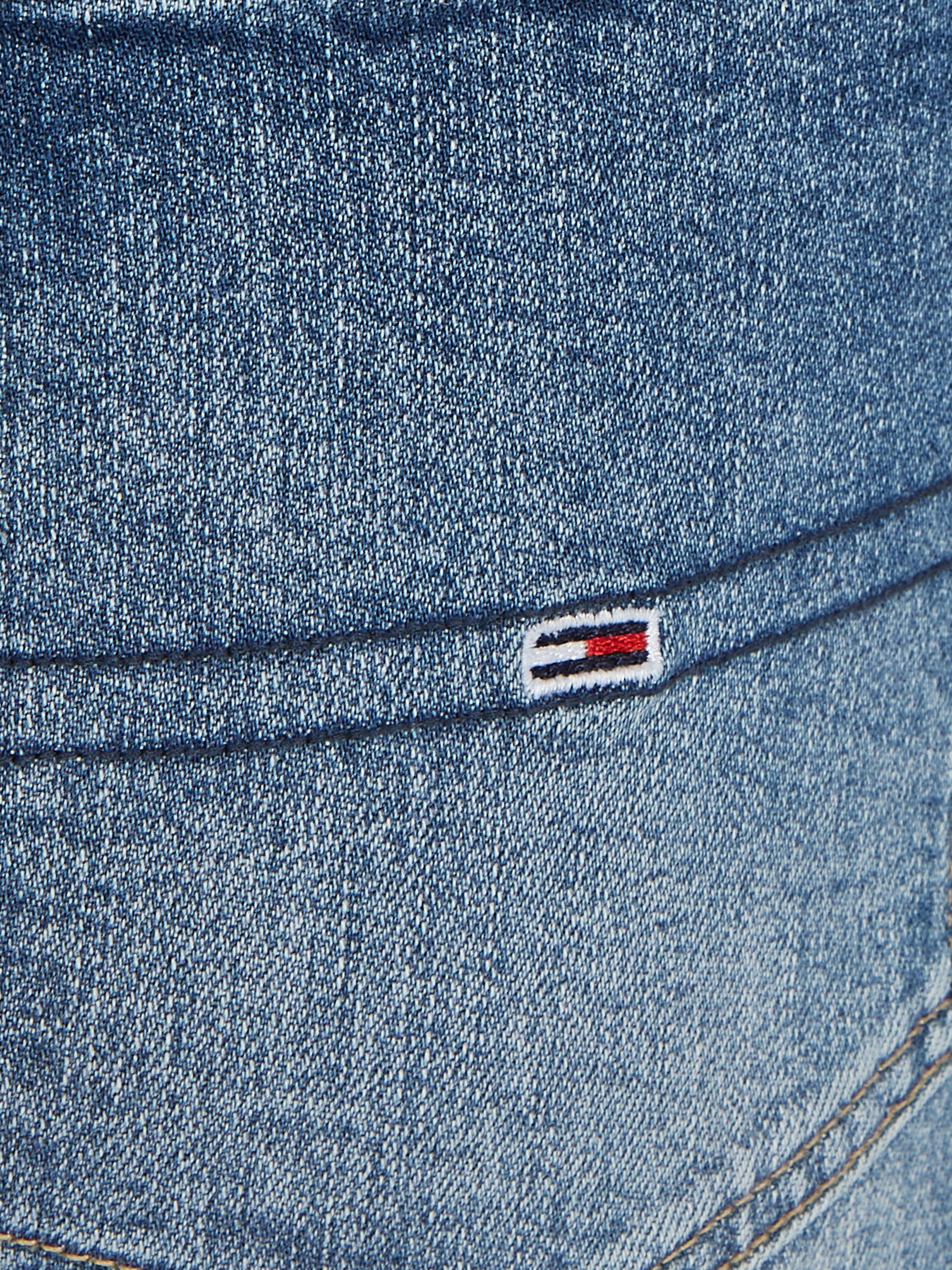 TOMMY JEANS Short HOT PANT BH0137 met tommy jeans-logobadge & merklogo