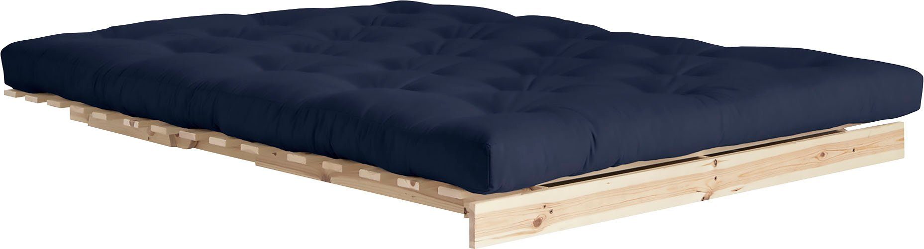 Karup Divan Roots Schlafsofa, Gästebett, Sofa inkl. Futonmatratze Incl. futonmatras, ligoppervlak 140x200 cm, FSC® gecertificeerd dennenhout