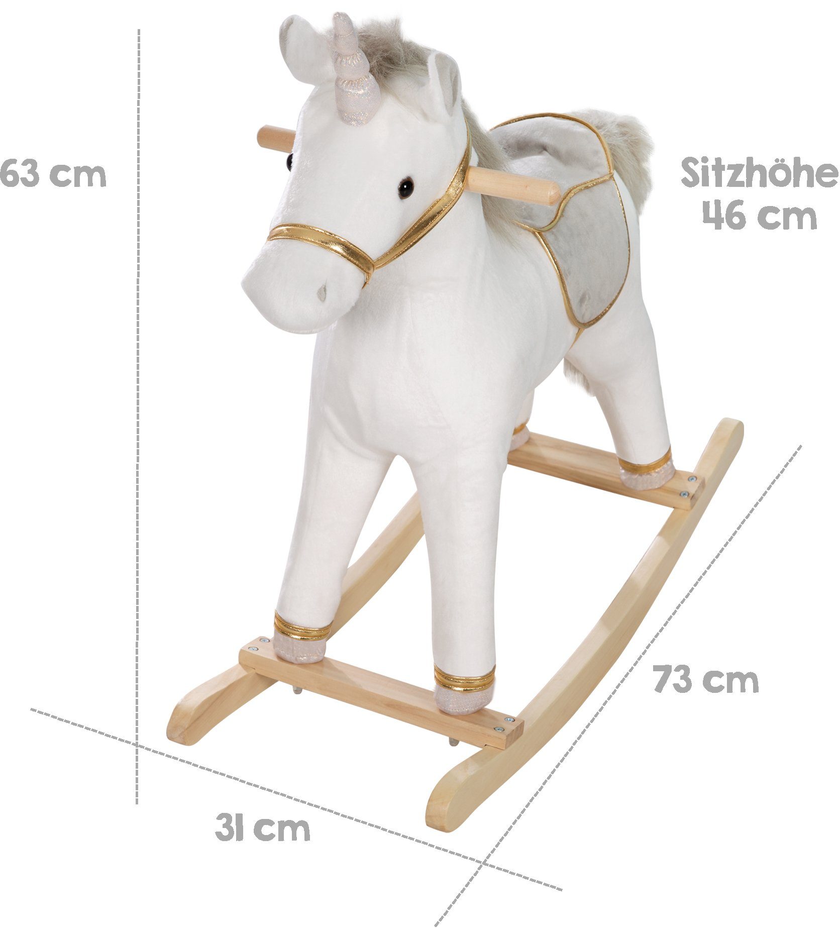 Roba® Schommeldier Schaukeleenhoorn groot