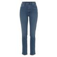 pepe jeans slim fit jeans betty (1-delig) blauw
