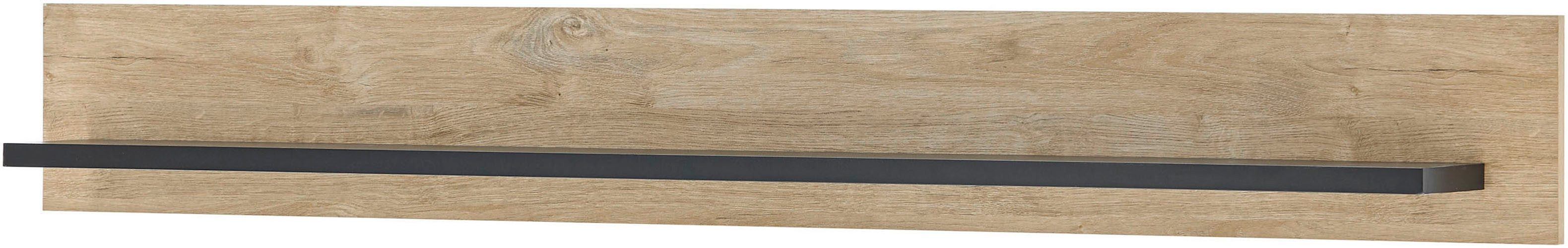 Home affaire Wandmeubel Cornwall, opbouwwand in landelijke stijl, woonkamer-set, eiken decor (set, 2-delig)