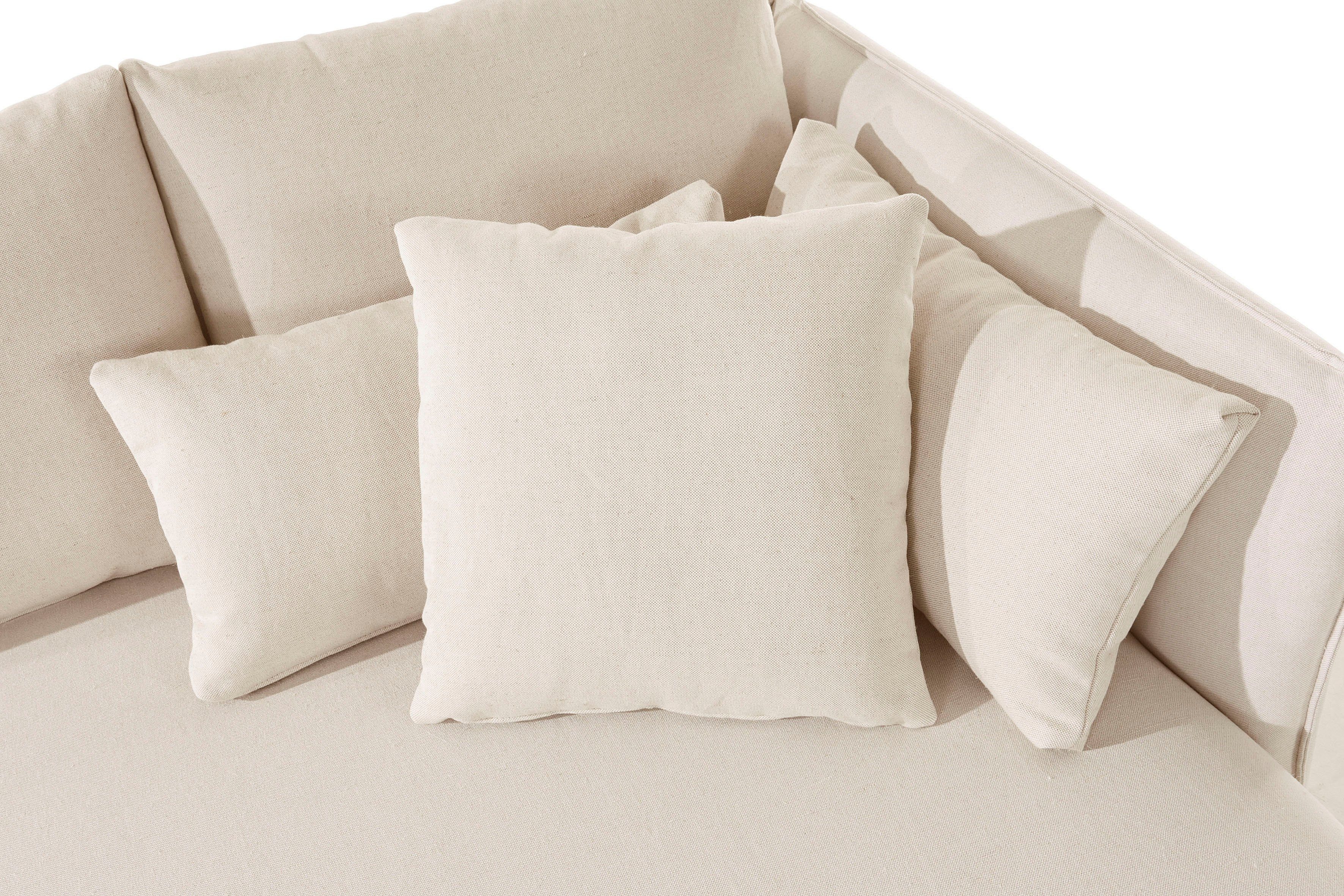 andas Ottomane Nöre korte lounge-module - zelf samenstellen, breedte 138 cm, diepte 128 cm
