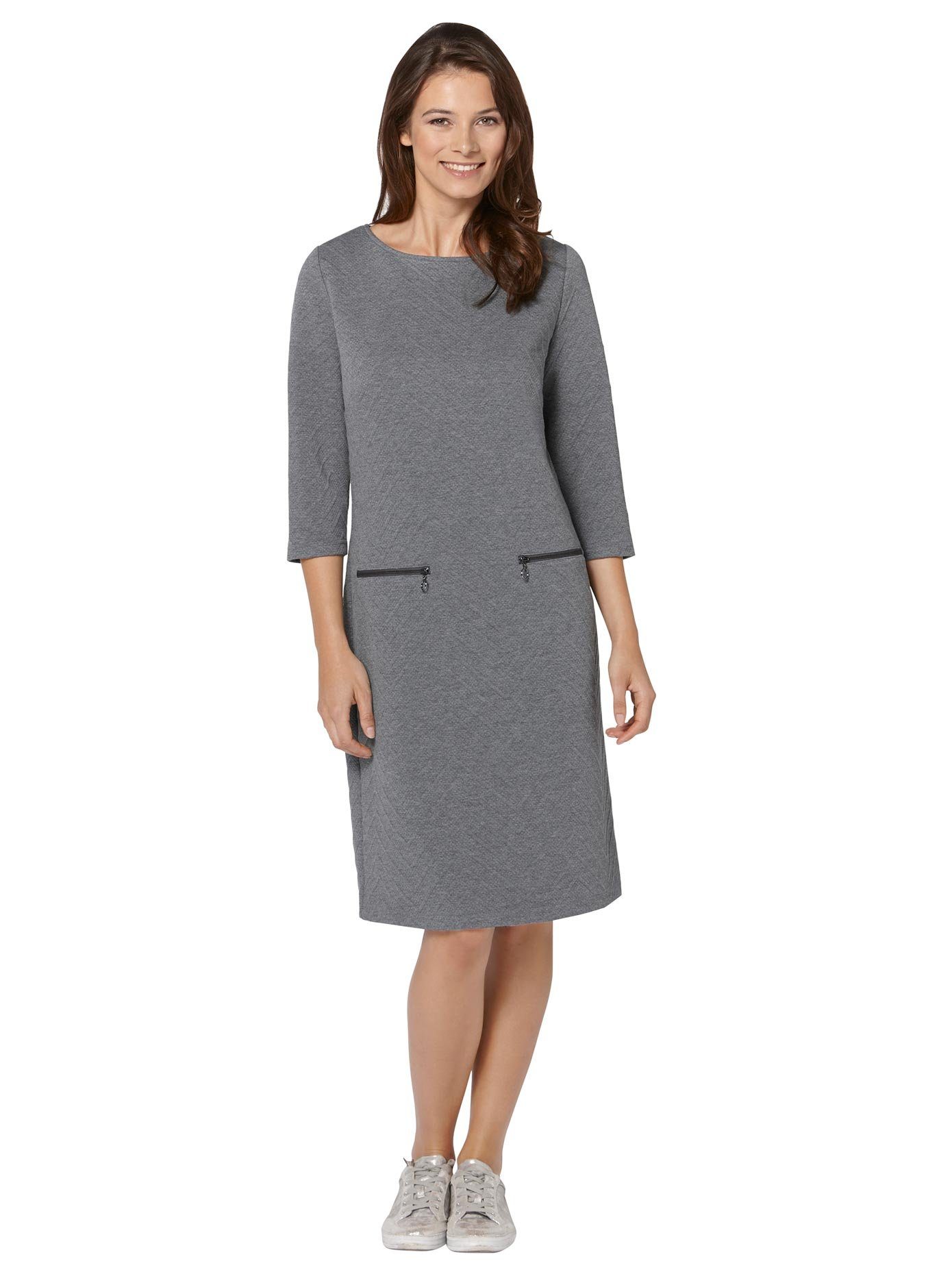 Ambria Gedessineerde jurk Jerseyjurk