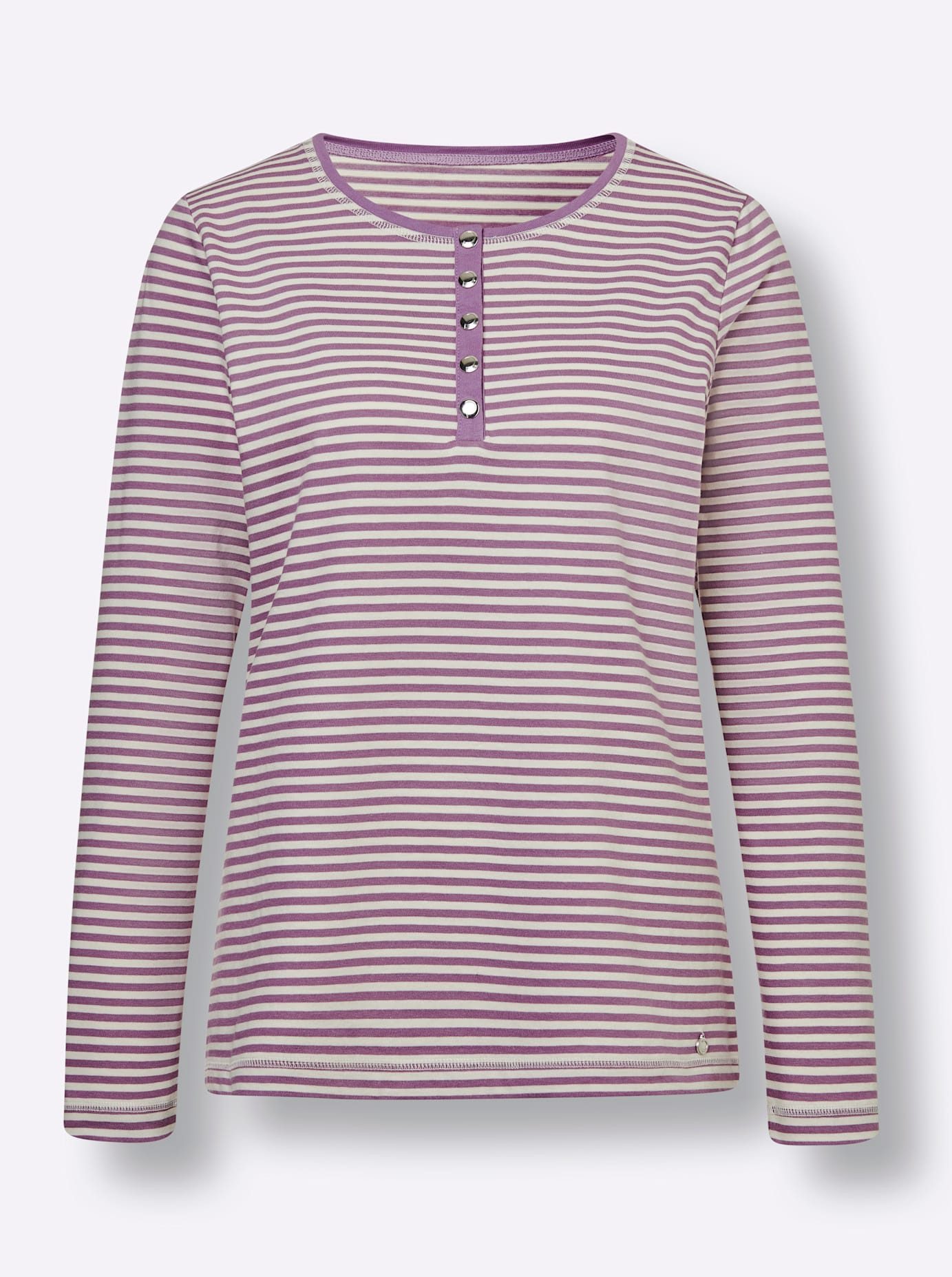 CREATION L PREMIUM T-shirt Pima-katoenen shirt (1-delig)