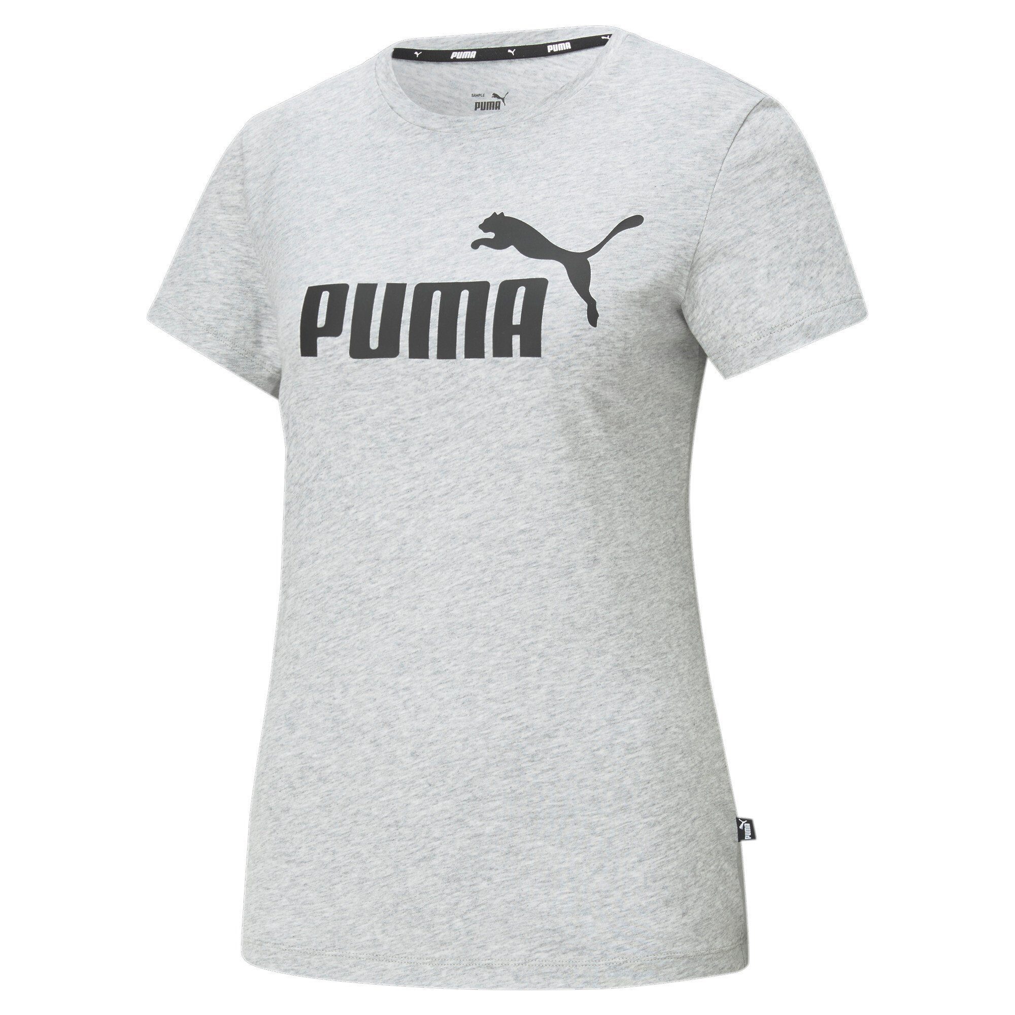 Puma Puma essentials logo shirt grijs dames dames