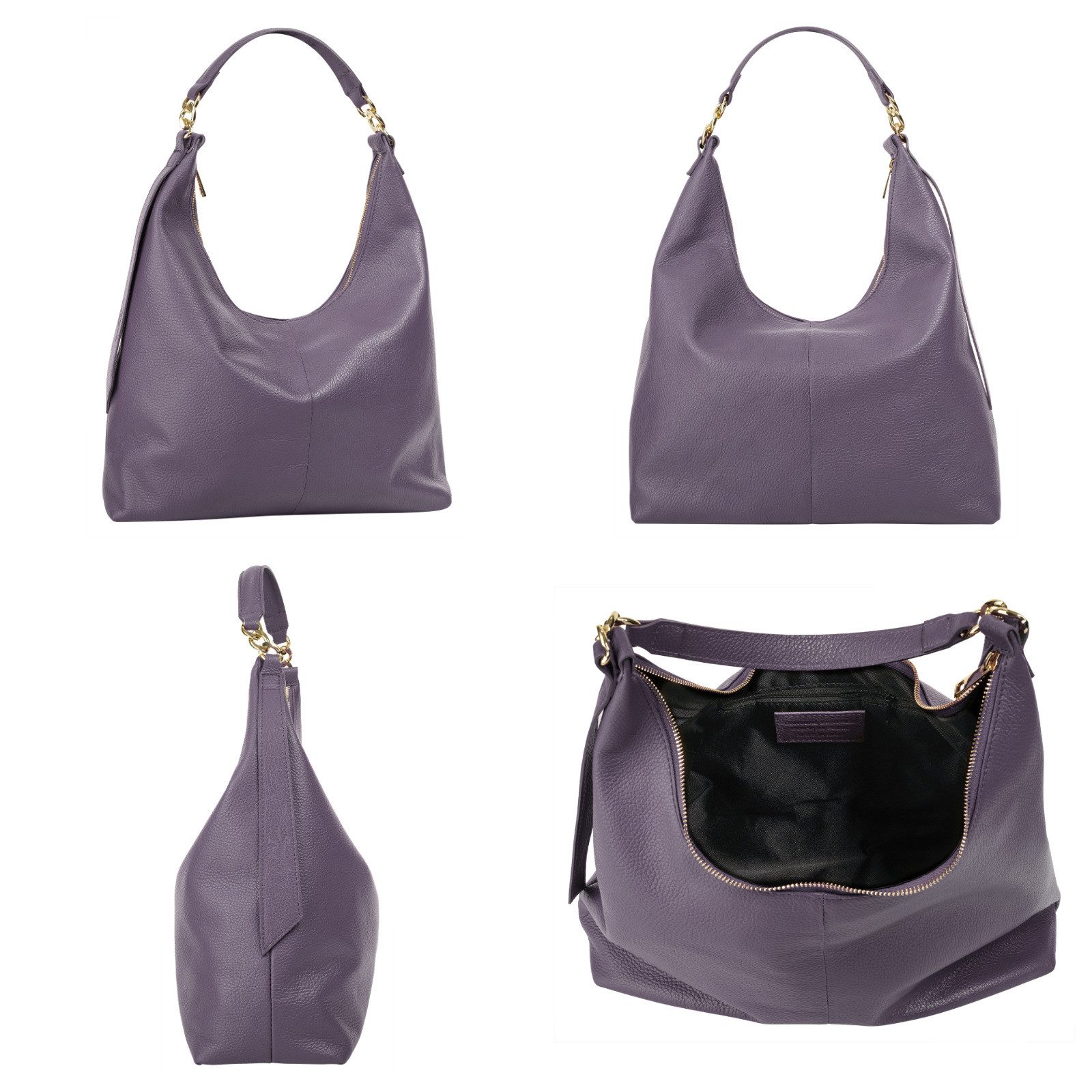 Samantha Look Shopper Made in Italy, grote handtas met smartphonevak