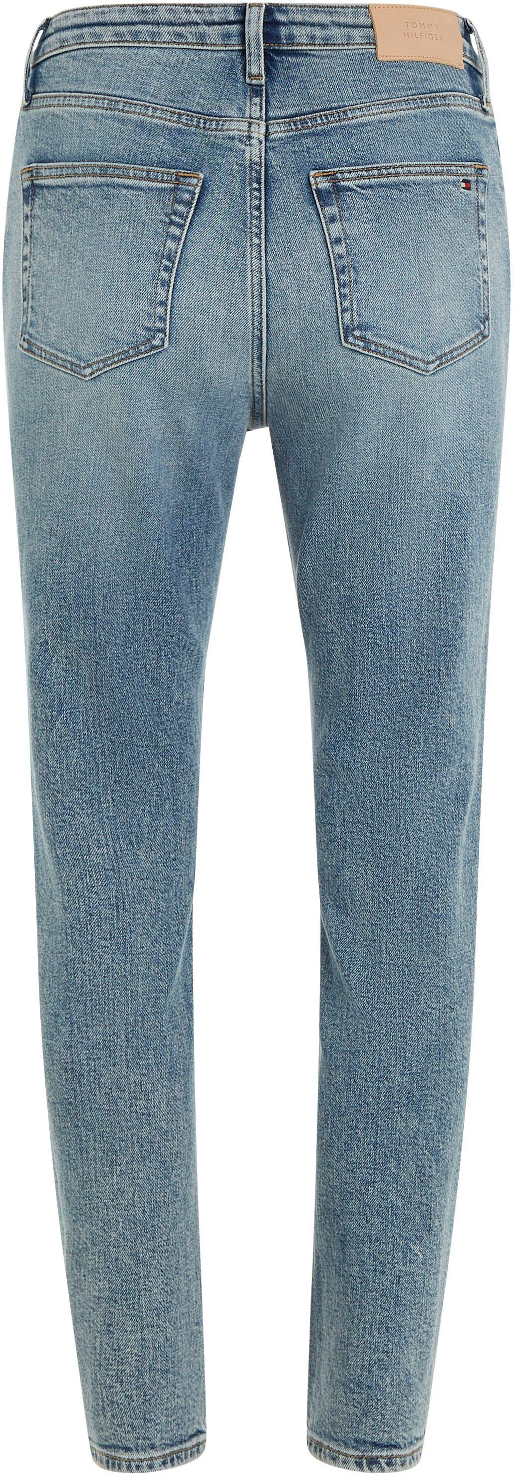 Tommy Hilfiger Slim fit jeans met logo patch