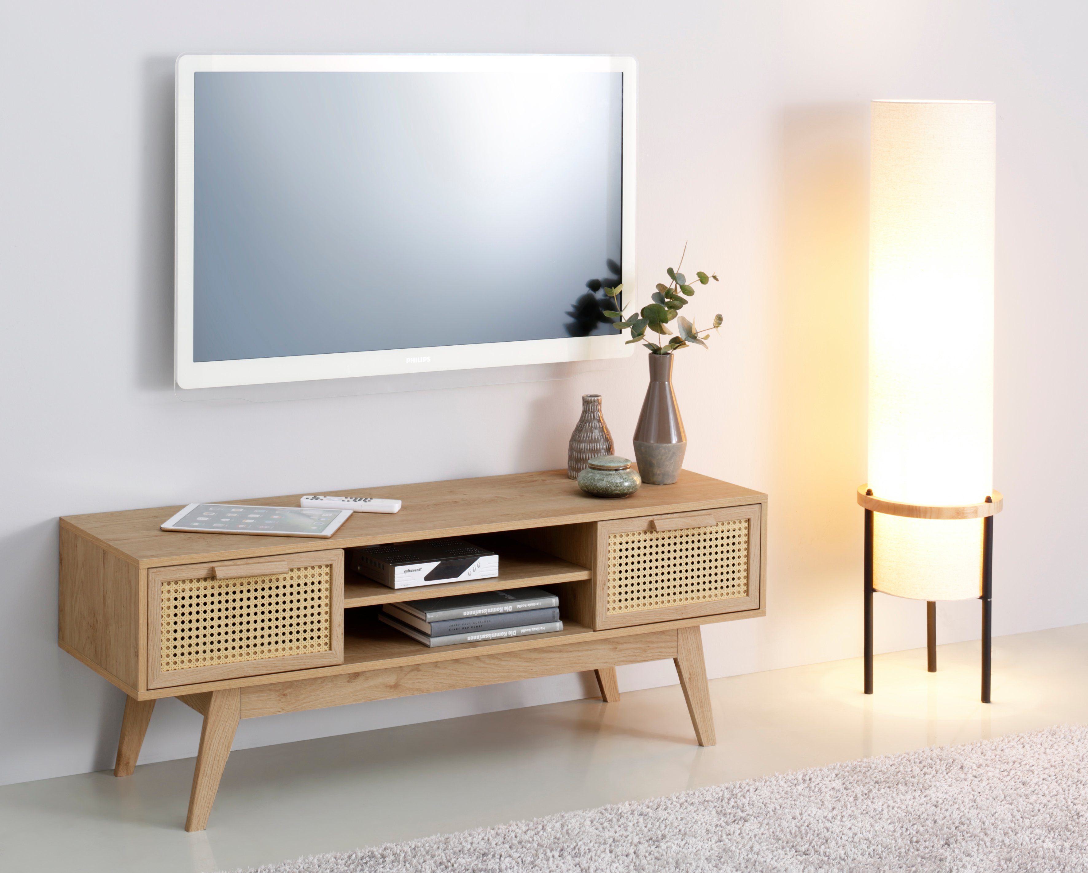 Home affaire Tv-meubel Bridget Commode breedte 128 cm, hoogte 47 cm