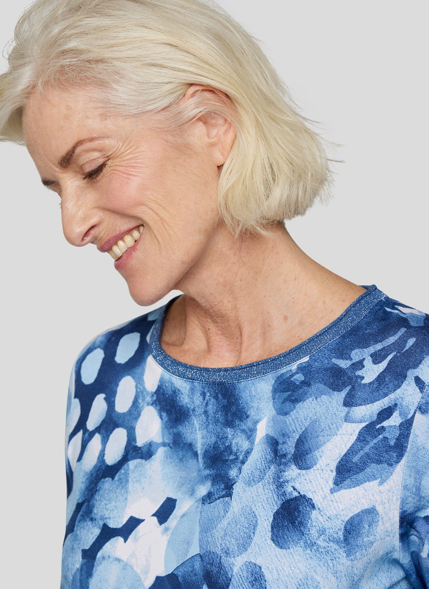 Rabe Shirt met 3/4 mouwen met print all-over