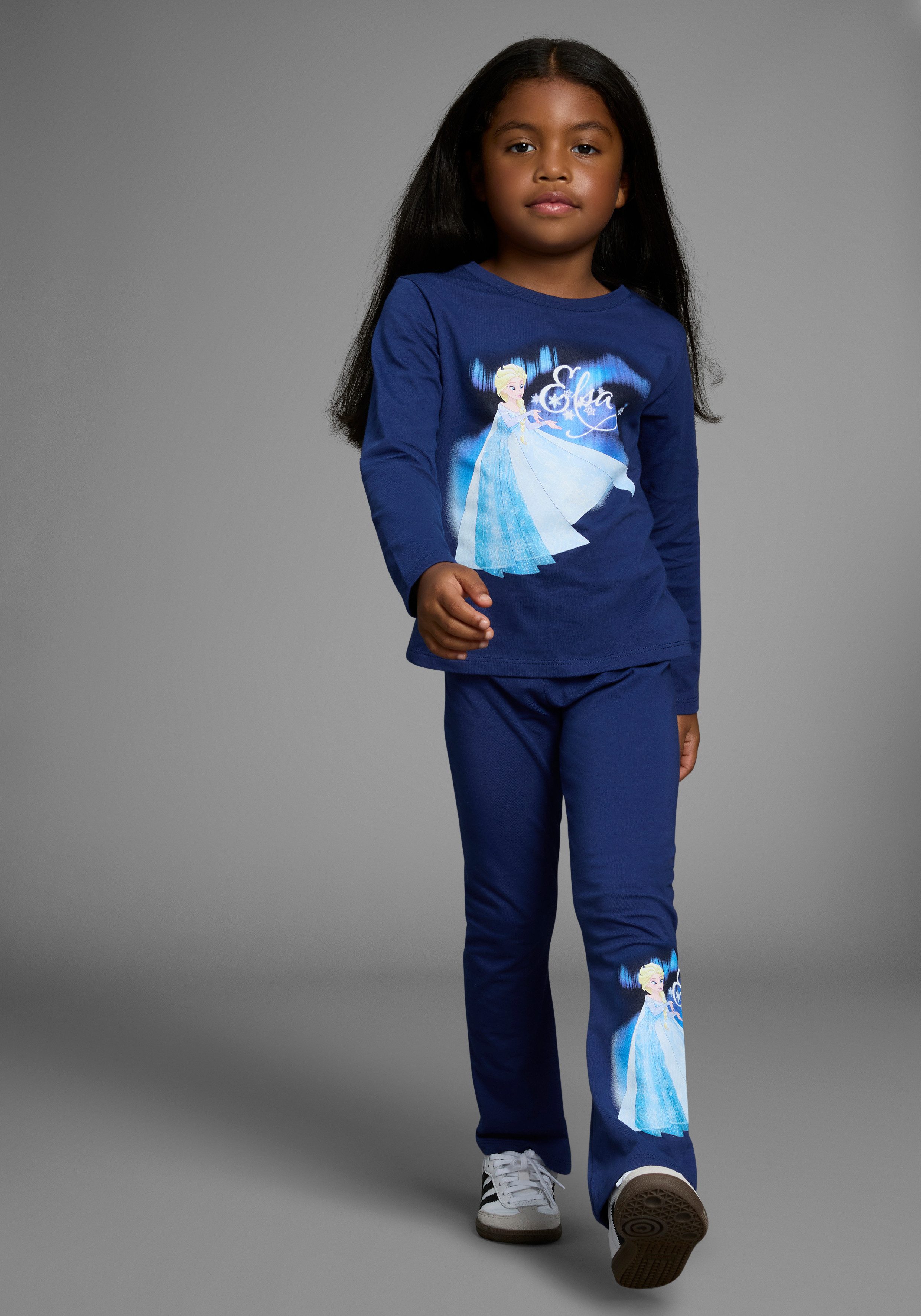KIDSWORLD Shirt met lange mouwen & legging Disney SET Frozen: ELSA (set, 2-delig)