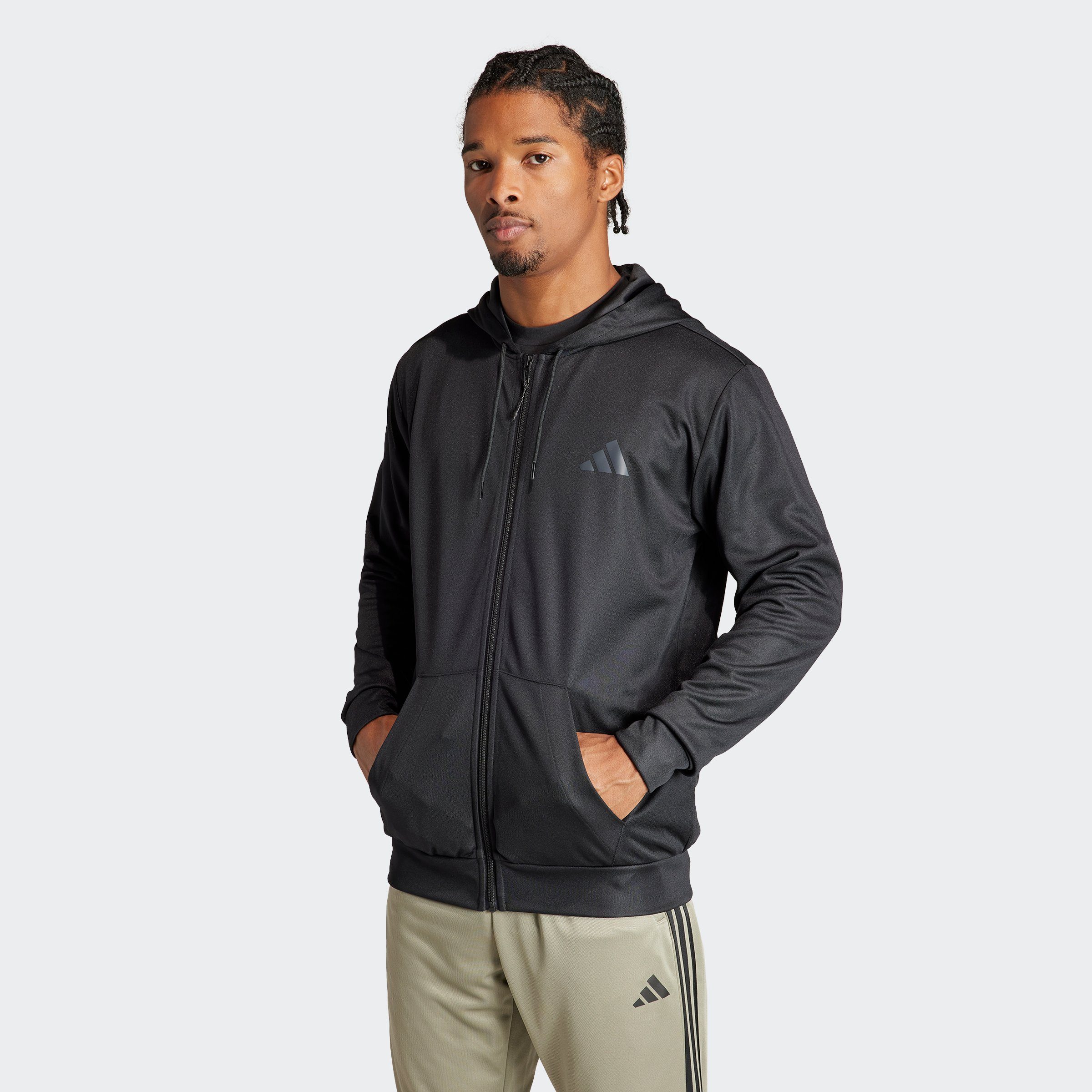 adidas Performance Capuchonsweatvest TR ESS SEA FZ H (1-delig)