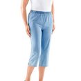 classic basics capri jeans (1-delig) blauw