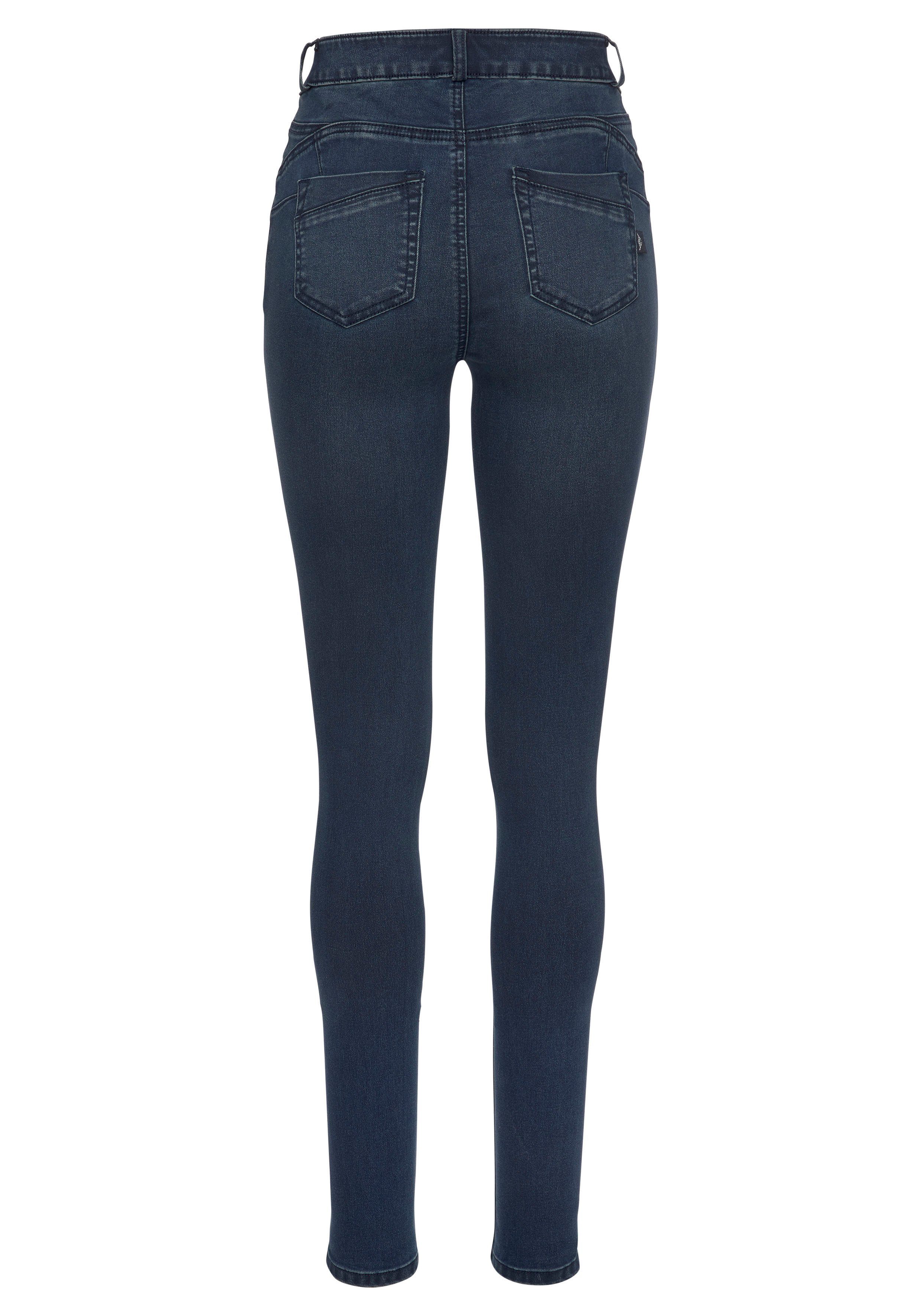 Arizona Skinny fit jeans Ultra Stretch skinny-fit, geaccentueerde taille, shaping-effect, high waist