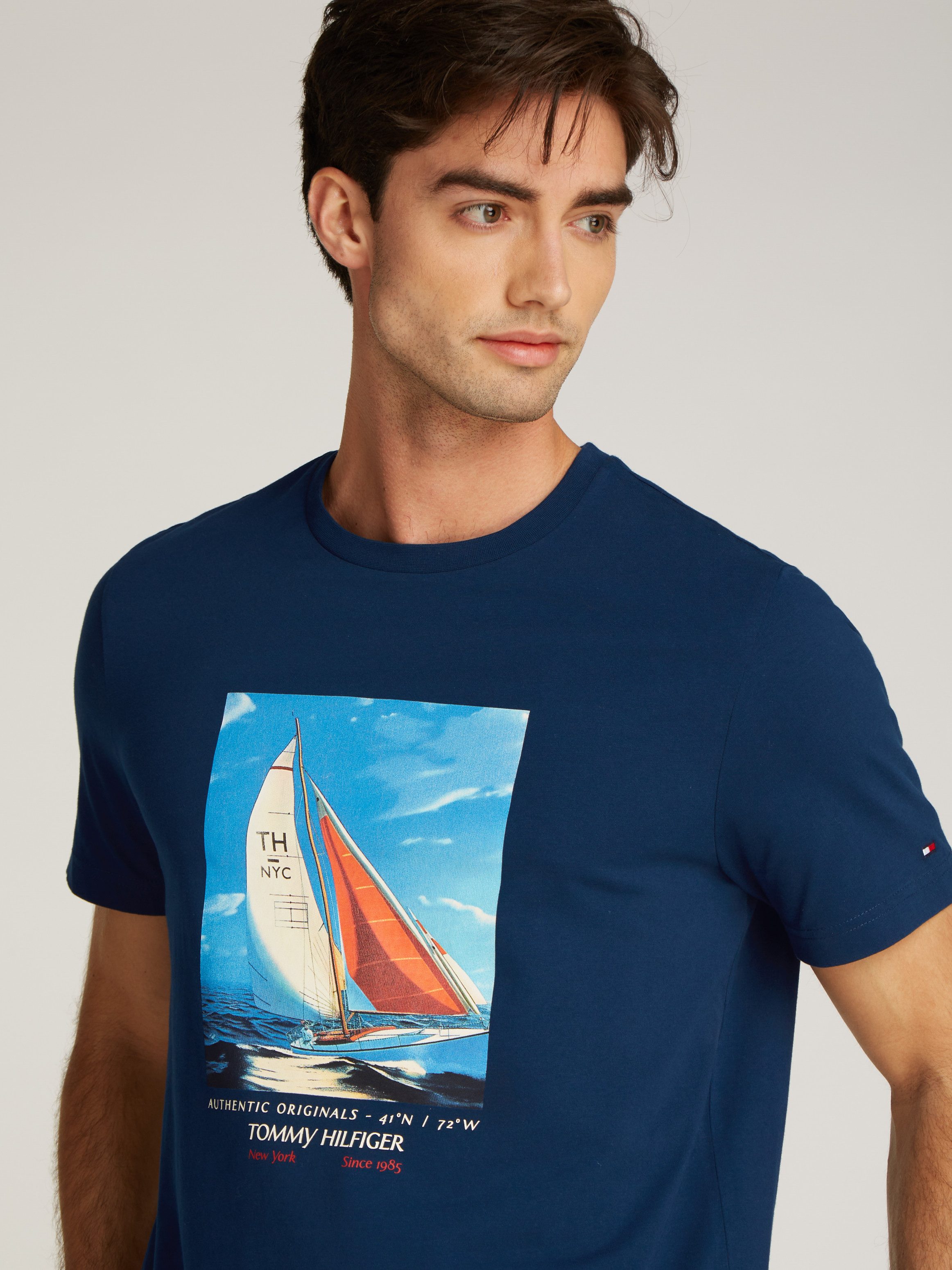 Tommy Hilfiger T-shirt HILFIGER COLOR PHOTO PRINT TEE