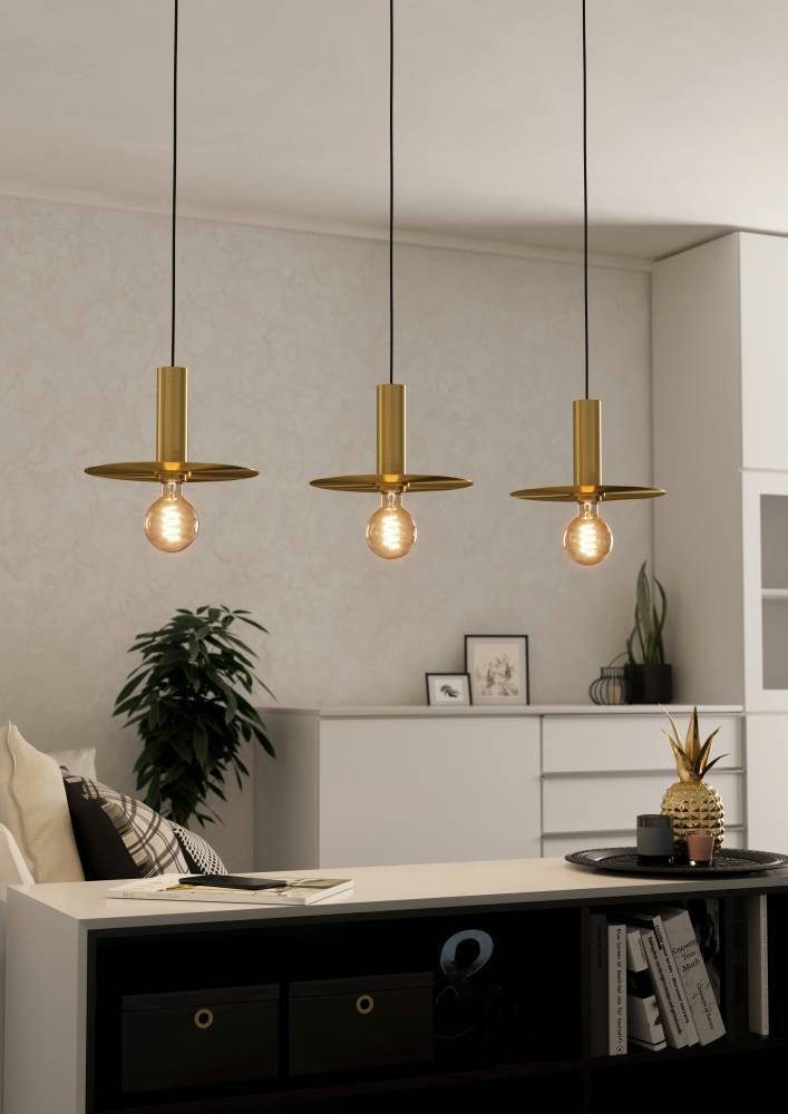 EGLO Hanglamp ESCANDELL Hanglamp, eetkamerlamp, hanglamp, E27 fitting, 95 cm (1 stuk)