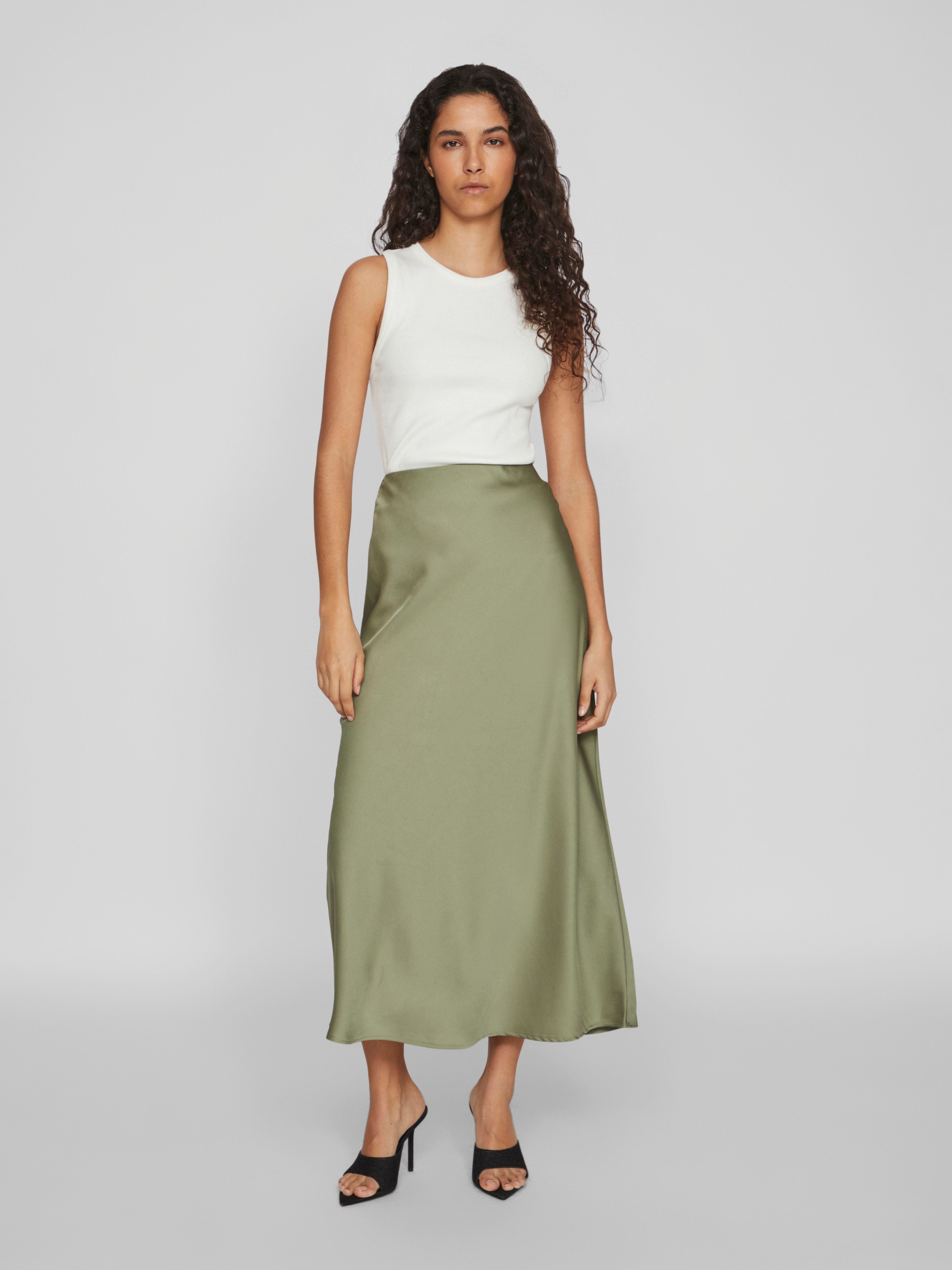 Vila Maxirok VIELLETTE HW LONG SKIRT - NOOS