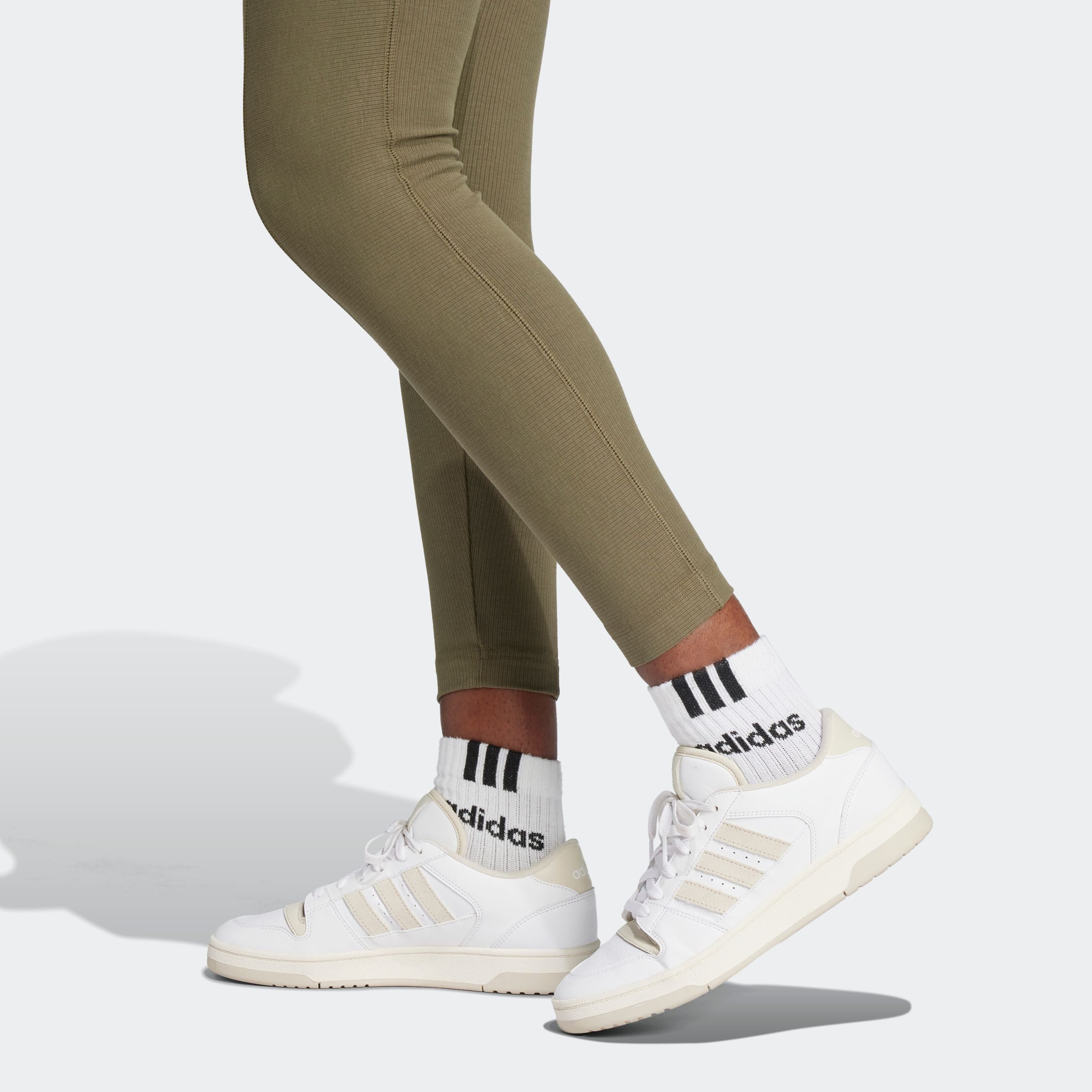 adidas Sportswear Trainingstights W MATERNITY LEG Zwangerschapslegging, elastische en extra hoge tailleband (1-delig)