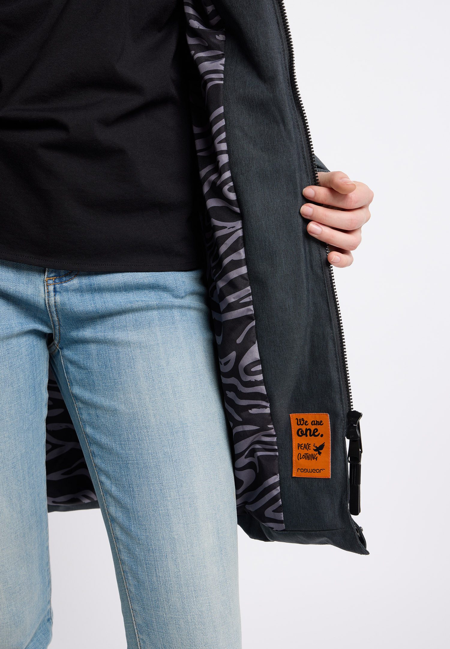 Ragwear Gewatteerde jas PAVLA waterafstotende en verwarmende quiltmantel voor de winter