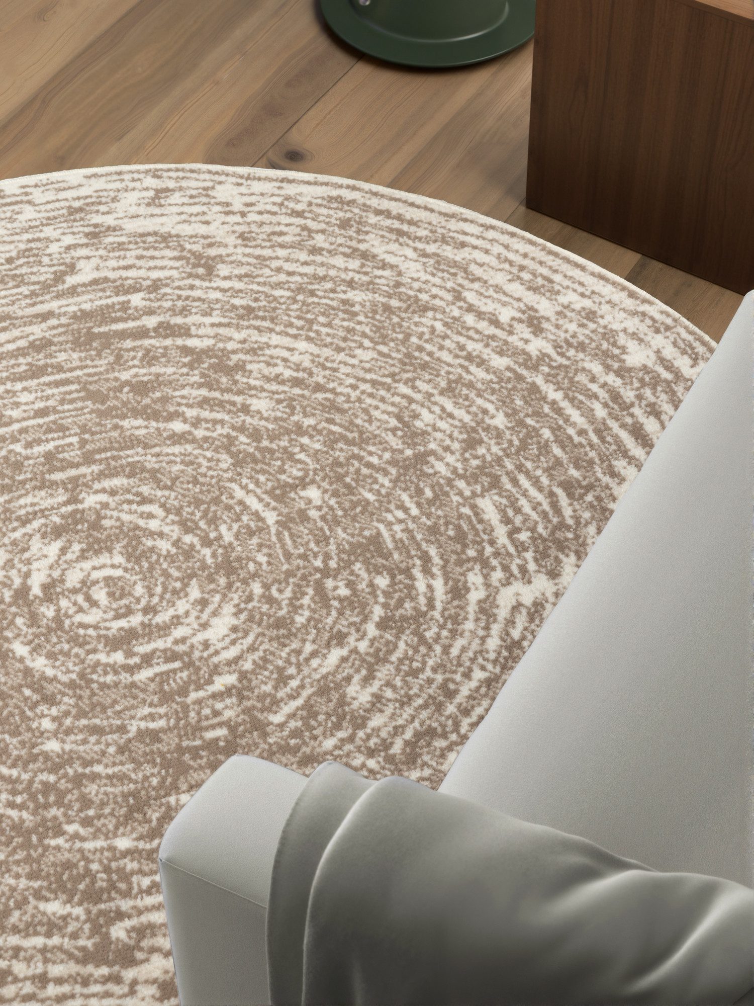 HANSE Home Vloerkleed Cavallo Woonkamer, slaapkamer, gang, kortpolig, oosters, zacht, rond