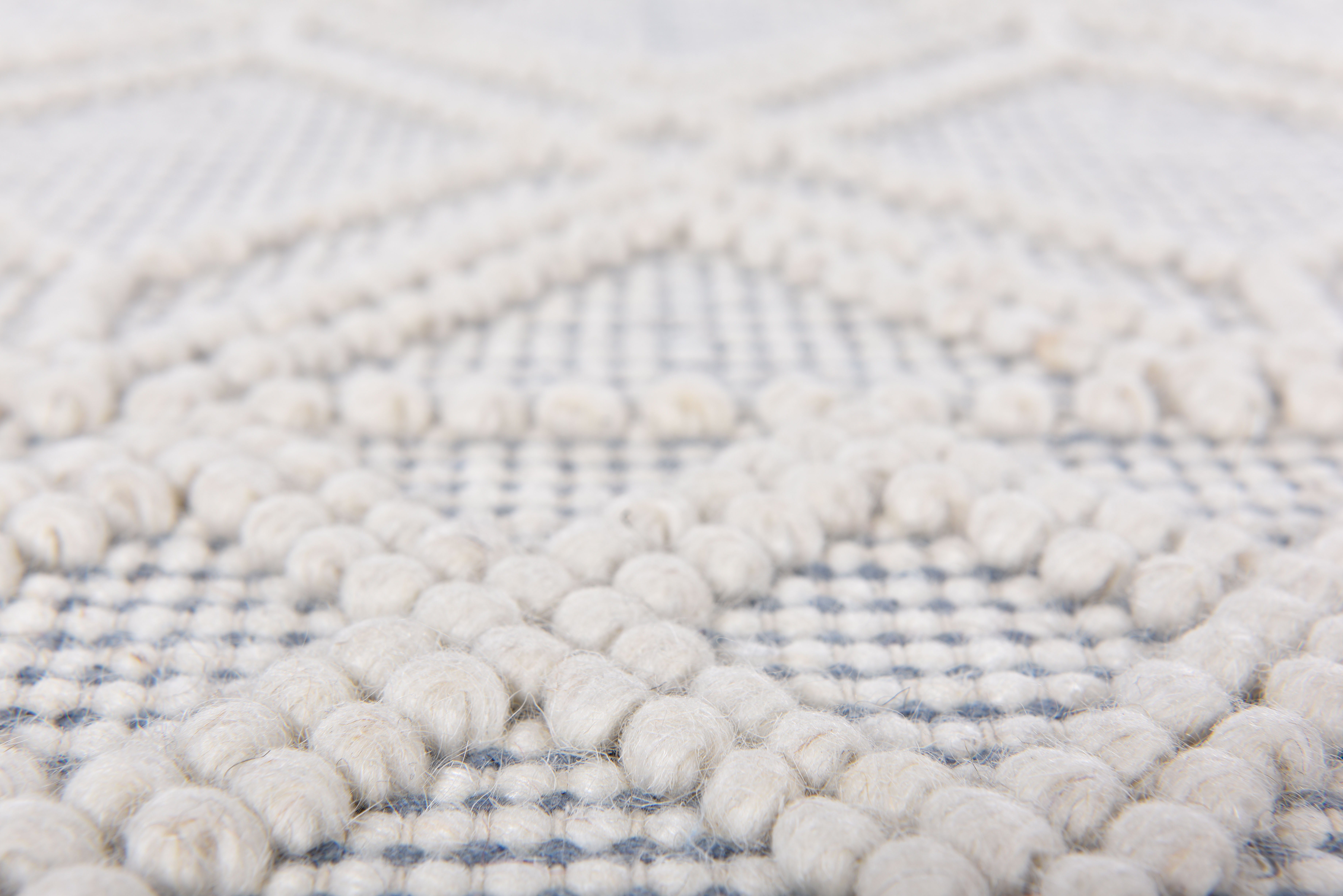 TOM TAILOR HOME Vloerkleed Coloured Macrame Handgeweven vloerkleed, zuivere wol, met de hand geweven, met franje, Scandi design