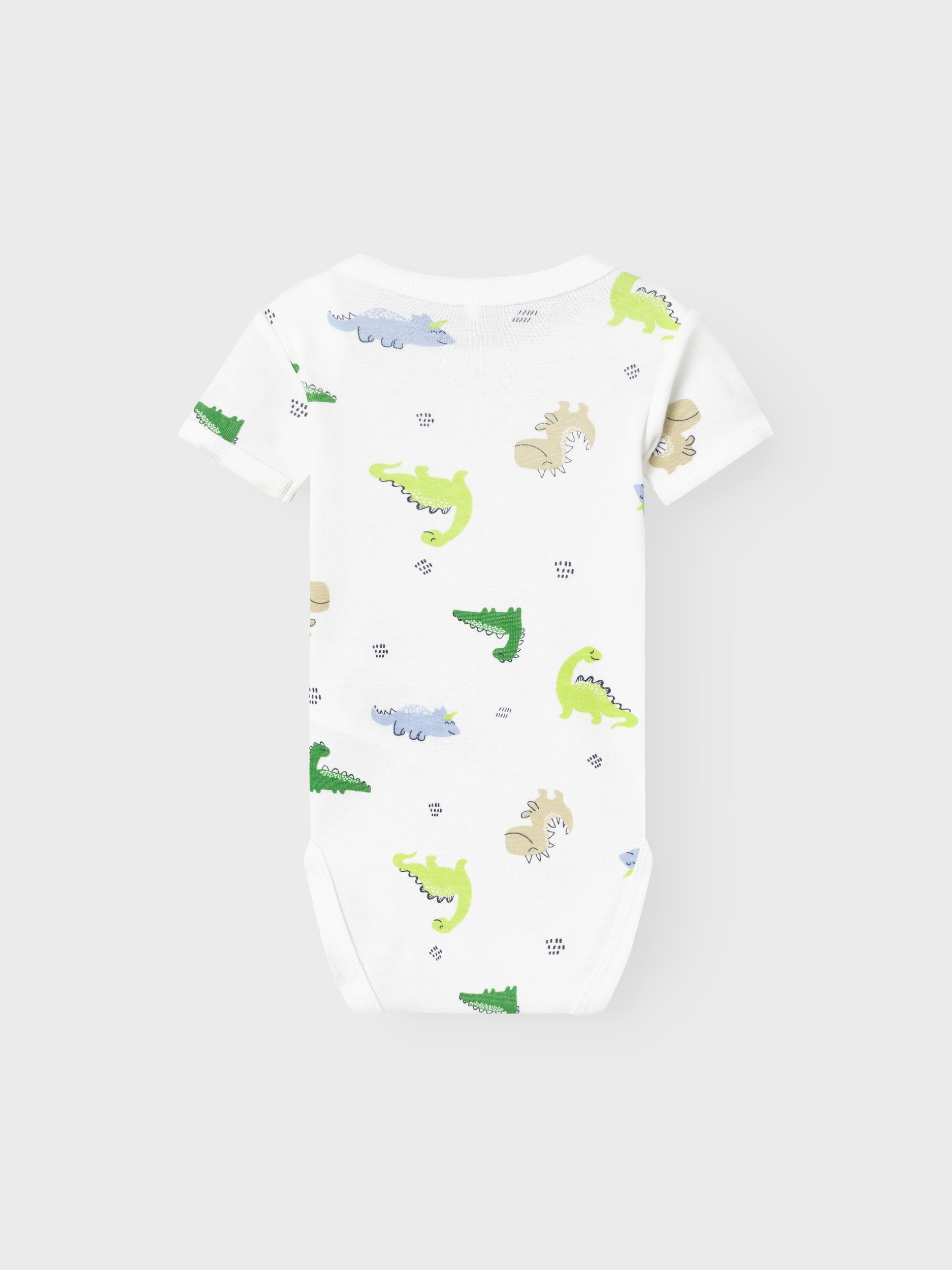 Name It Slaaponesie NBMBODY 2P SS WILD LIME DINO NOOS (set, 2-delig)
