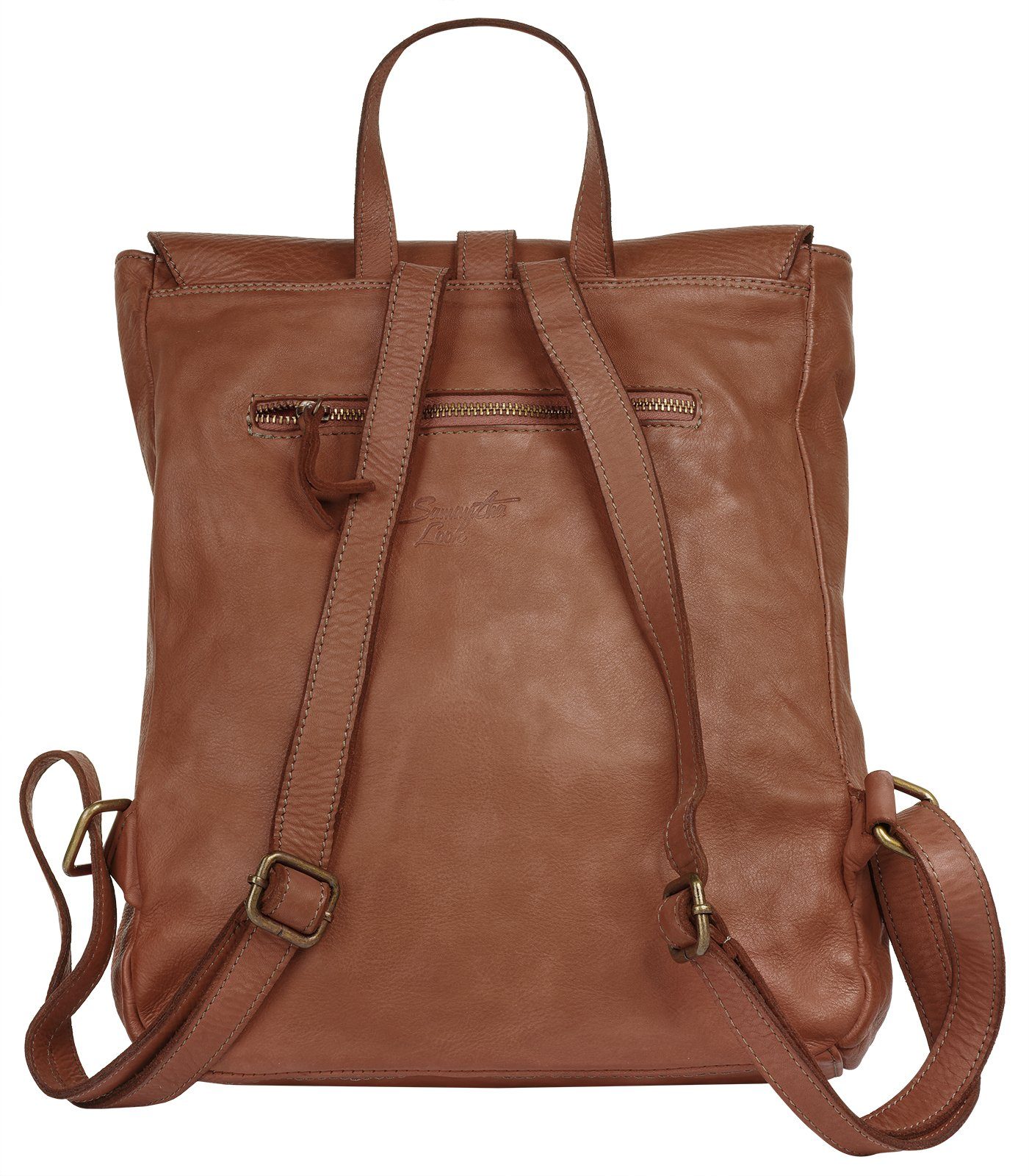 Samantha Look Rugzak echt leer, made in italy