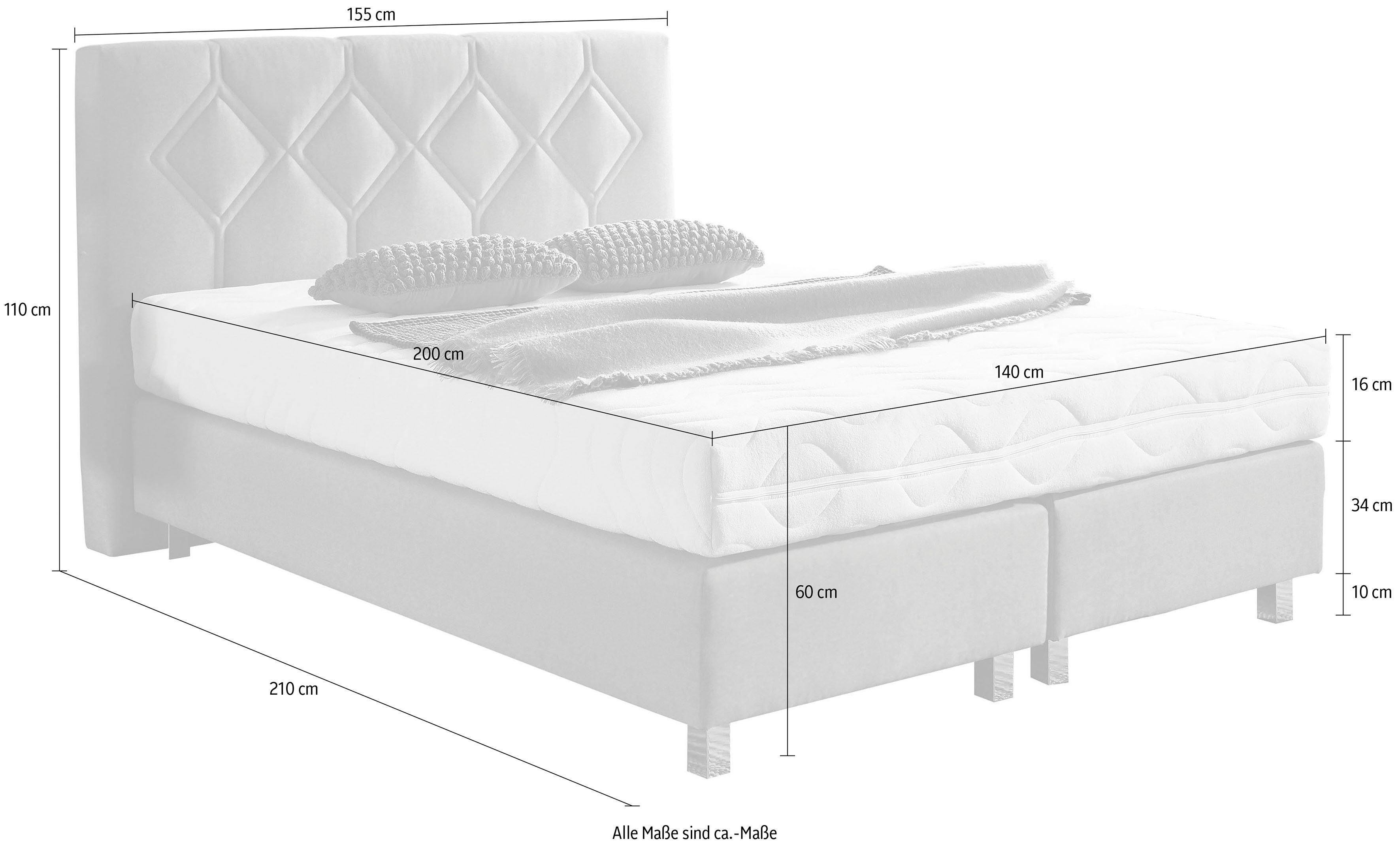 Westfalia Polsterbetten Boxspring Phönix