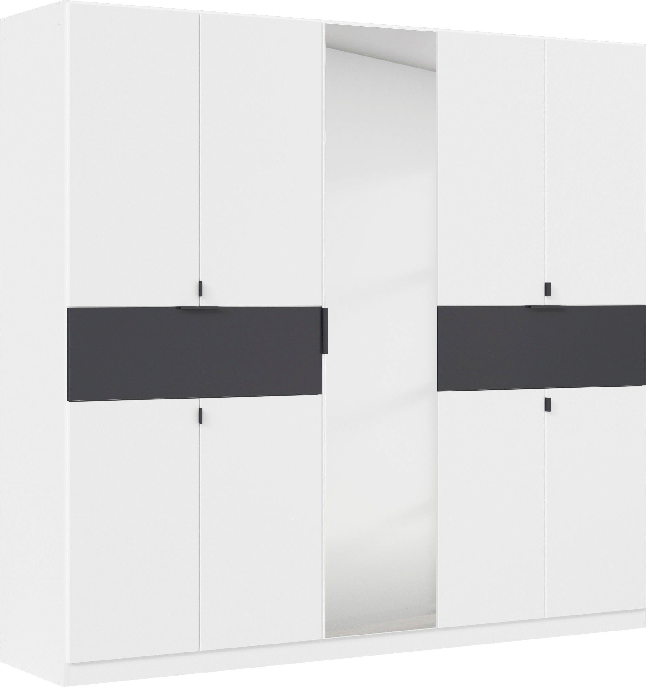 rauch Draaideurkast Kledingkast kast garderobe waskast TICAO met 2 ruime lades, veel opbergruimte made in germany kledingkasten maat 226 cm x 210 cm