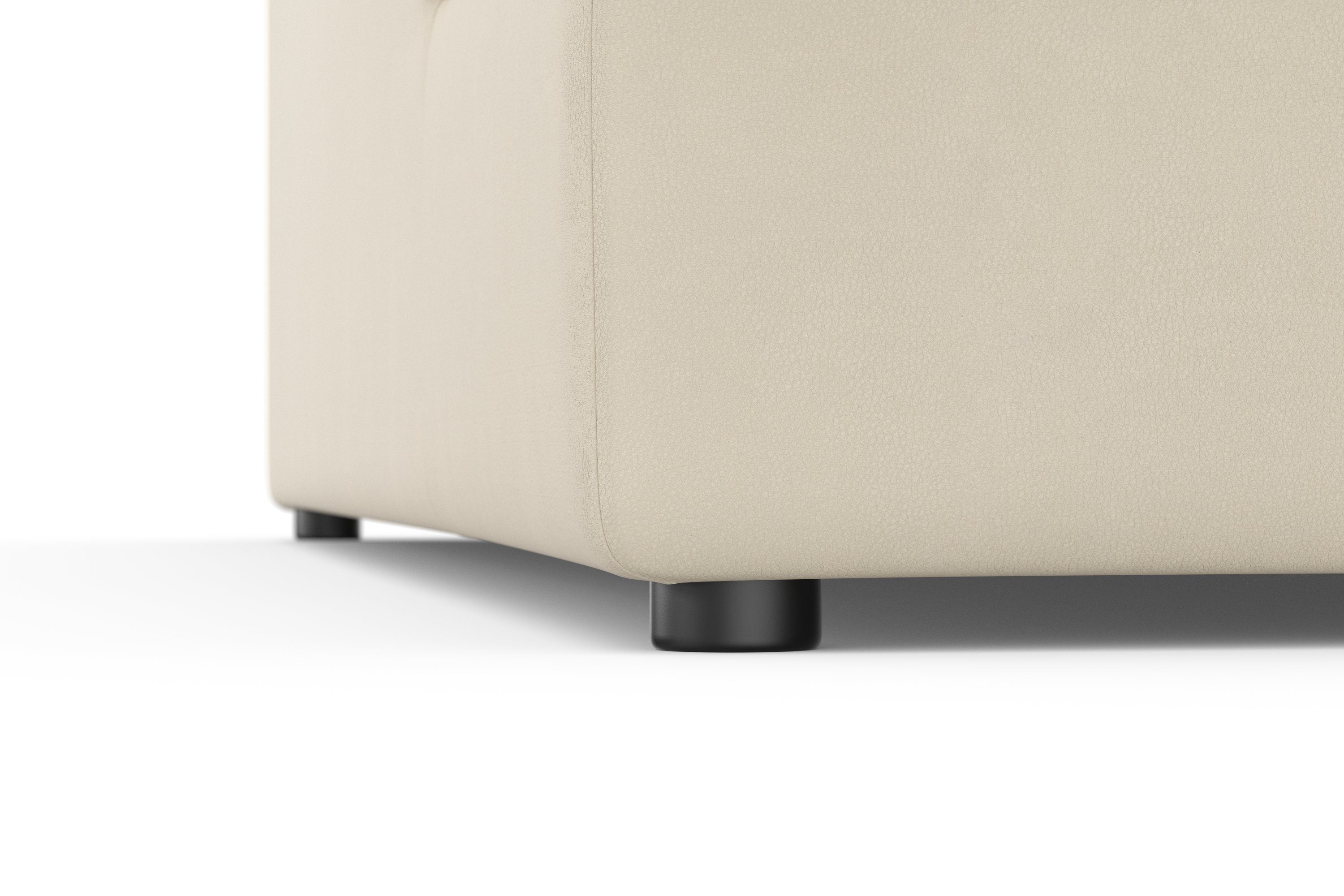 DOMO collection Hoekbank Topper L-vorm met ottomane, naar keuze met slaapfunctie