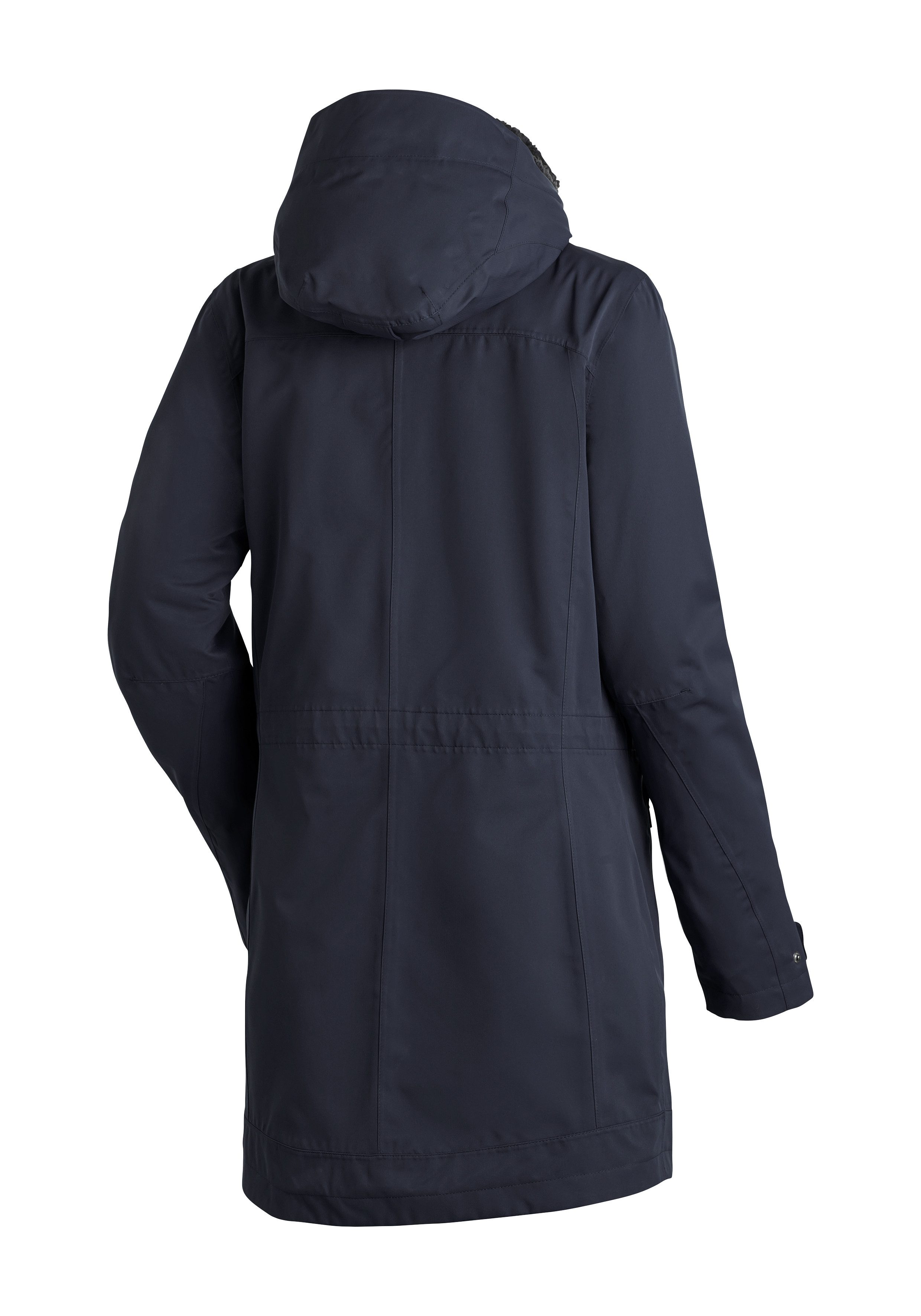 Maier Sports Outdoorjack GERDI Dames wandeljack ademend waterdicht 2-in-1 jack met capuchon