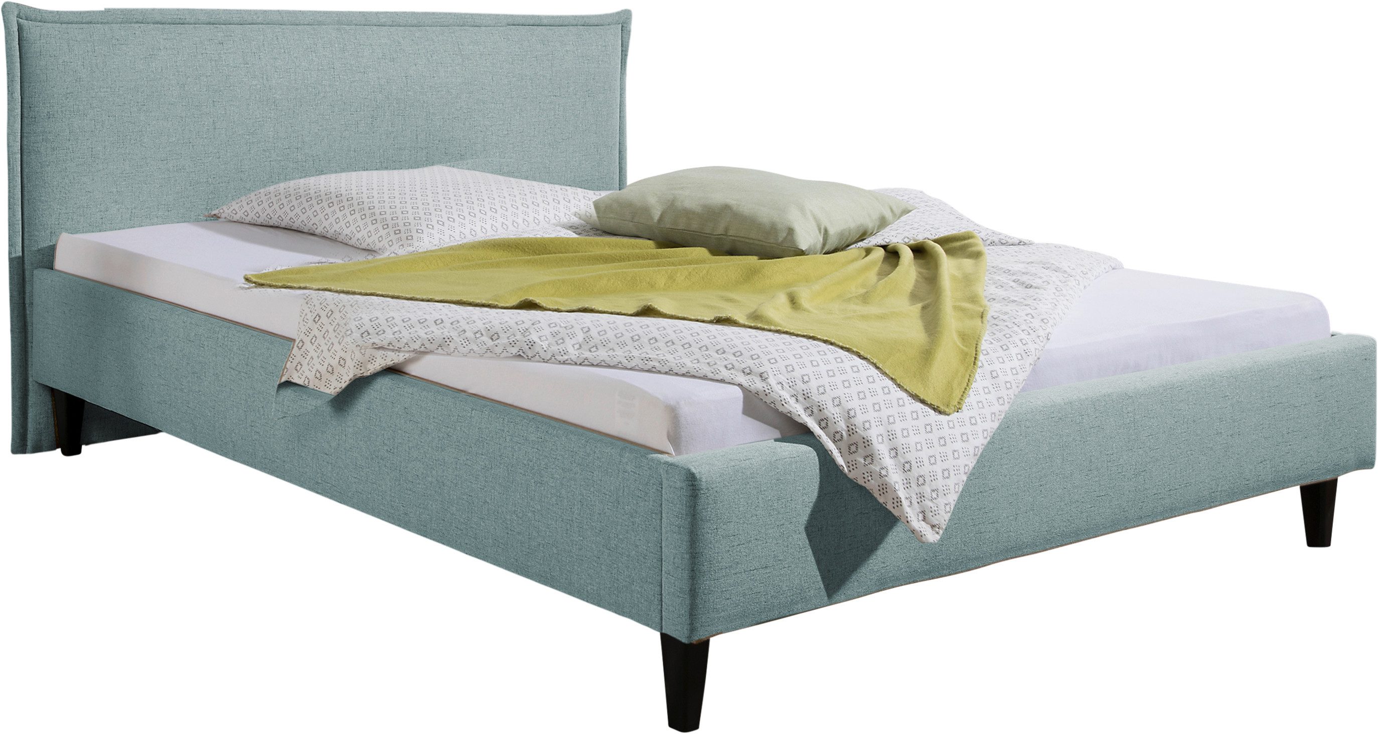 Maintal Gestoffeerd bed Gustine Zijkanten van het bed zelf te monteren, zonder bedkist