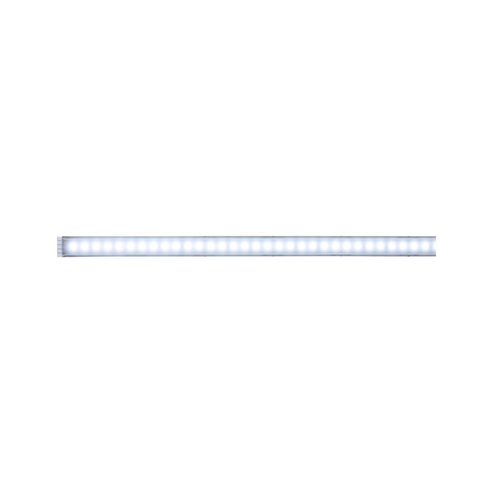 Paulmann Led-strepen MaxLED 1000 Stripe 1m Daylight 12W 24V zilverkleur kunststof (1 stuk)