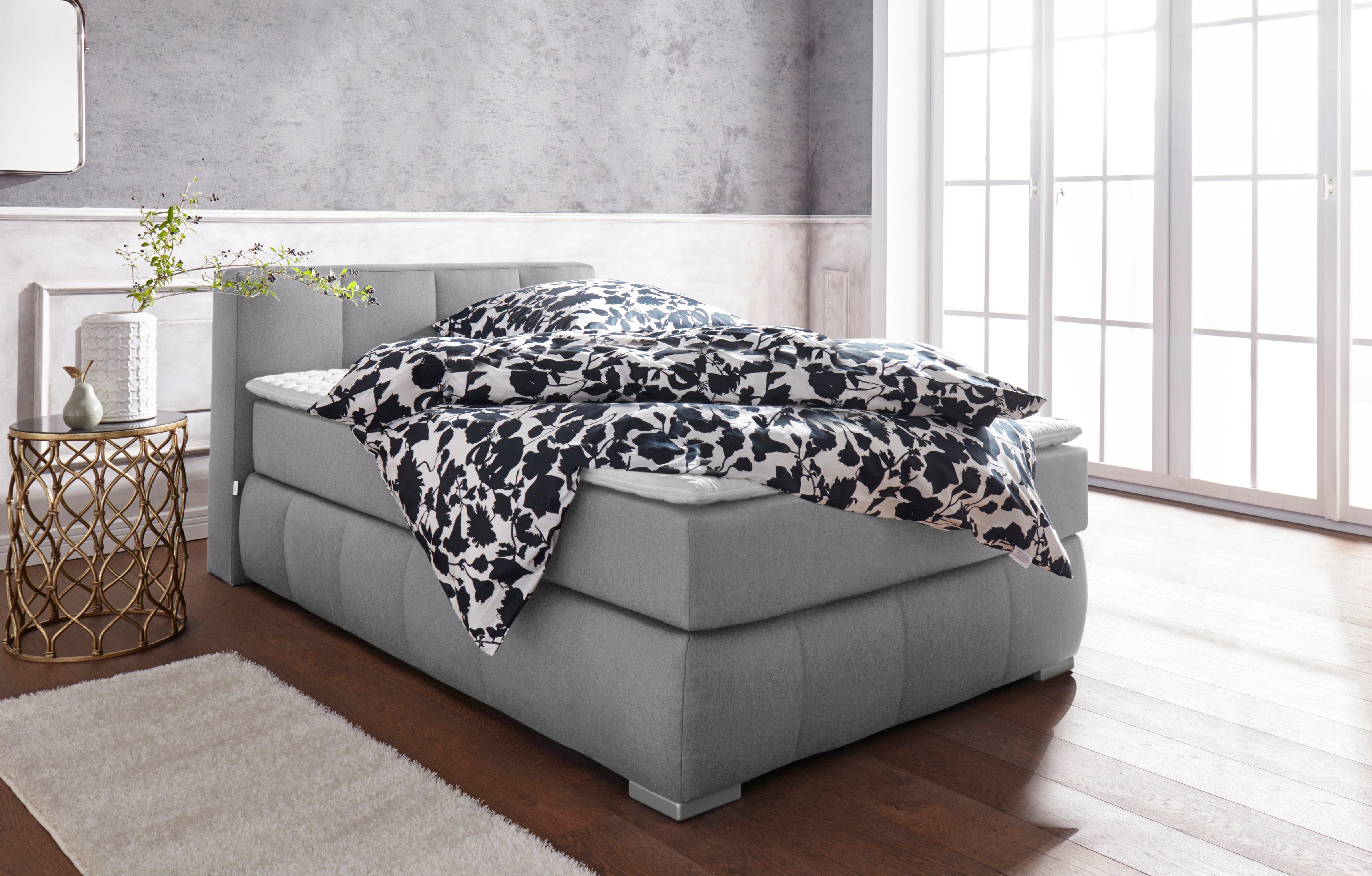 Guido Maria Kretschmer Home&Living Boxspring Chelles incl. matrastopper, in xxl- extra lang 220 cm, onderbak met elegante welving