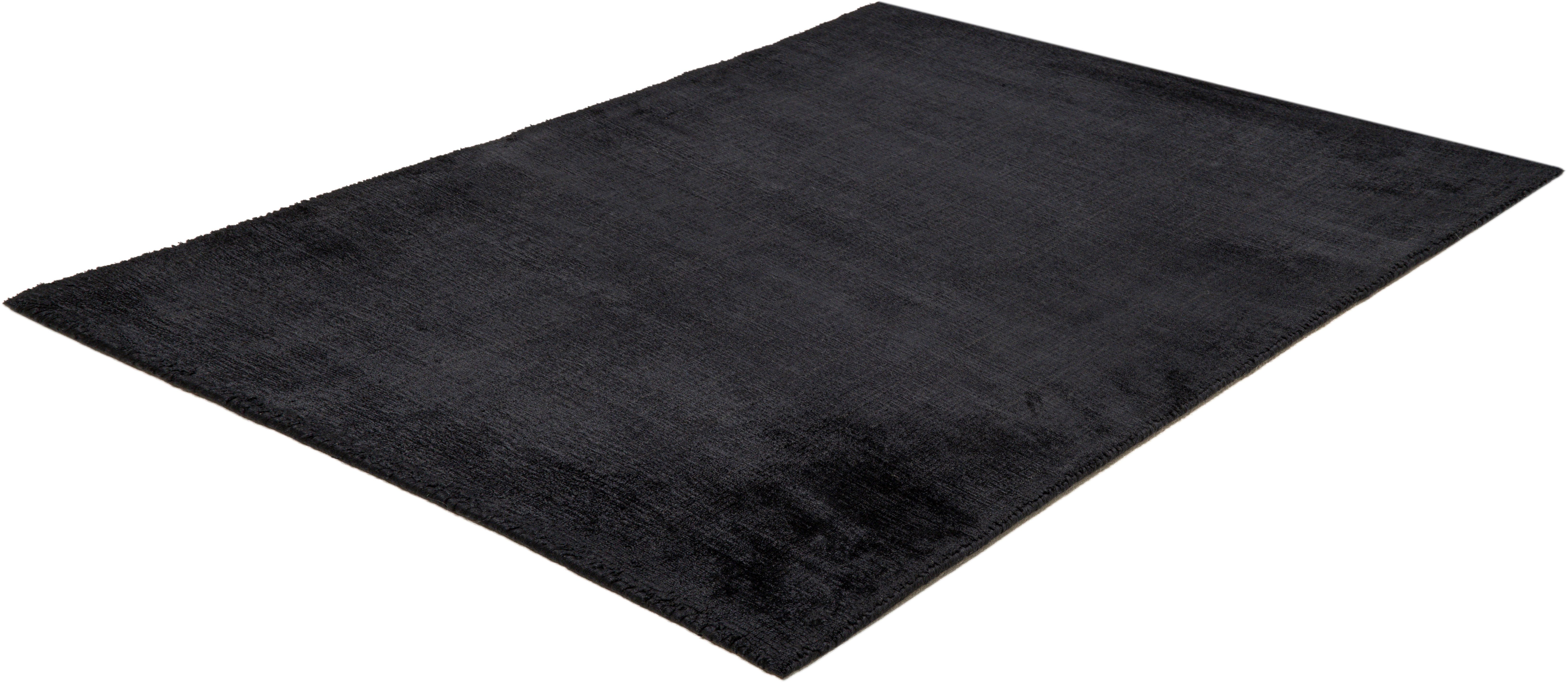 TOM TAILOR HOME Vloerkleed Shine uni Handgeweven vloerkleed, 100% viscose, met de hand geweven, met elegante glans