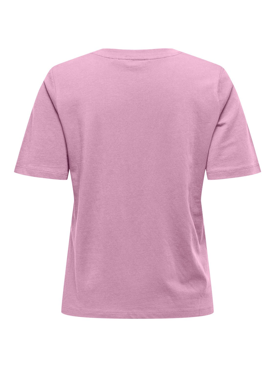 Only Shirt met korte mouwen ONLONLY – T-shirt met ronde hals en klassieke snit